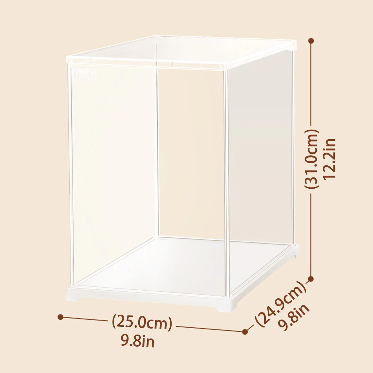 Rolife Acrylic Protection Cover Portrait Size L DF06L - Image 8