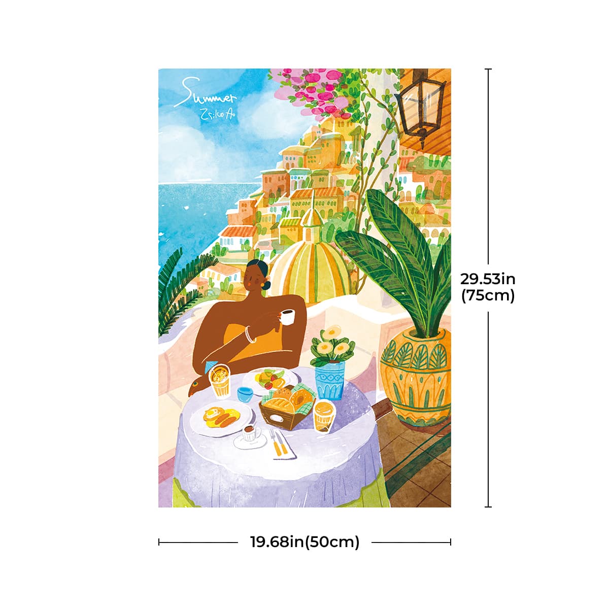 Rolife Amalfi Holiday 1000 Piece Jigsaw Puzzle PT005 - Image 5