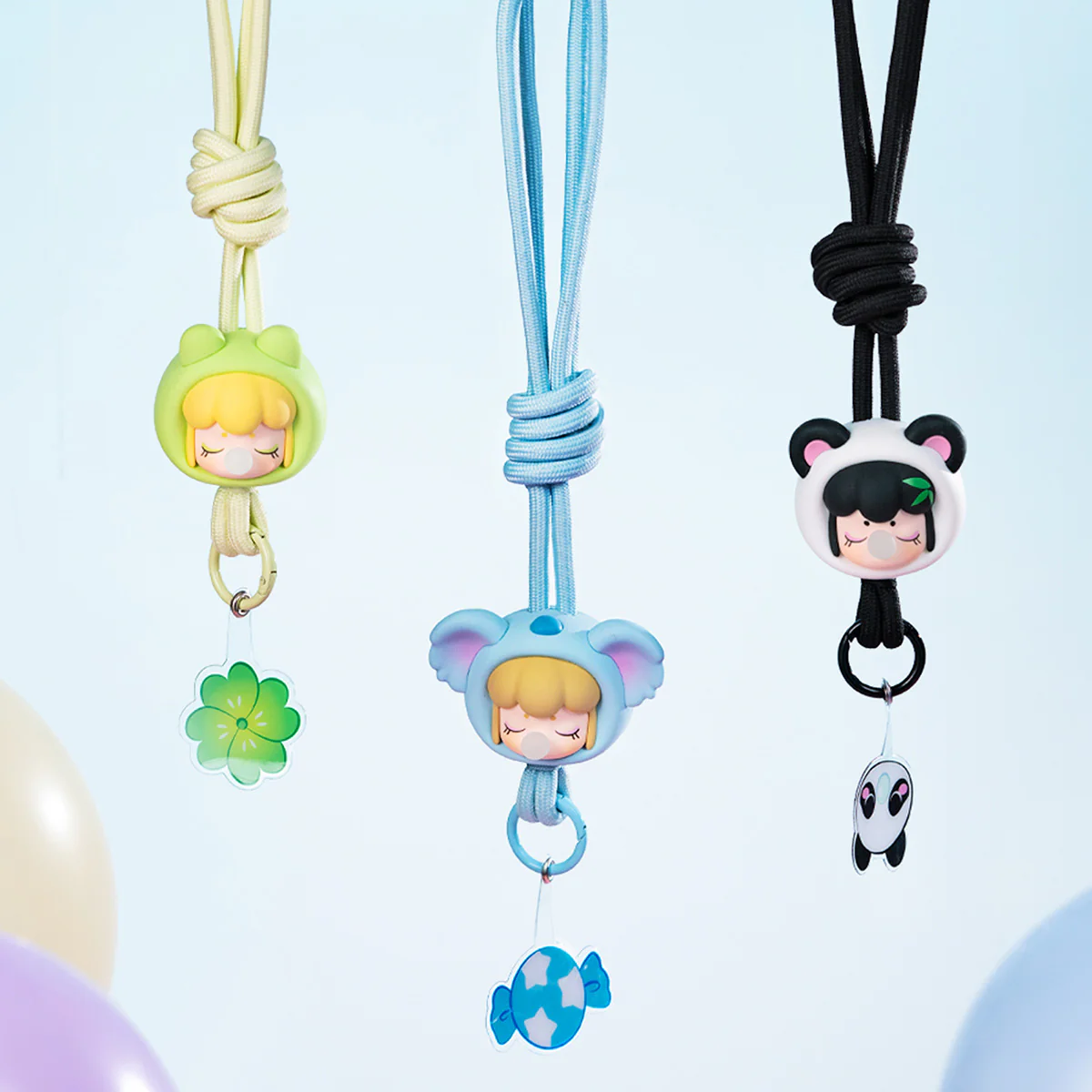 Rolife Baby Nanci Fluffy Party Phone Chain Blind Box PZC05 - Image 10