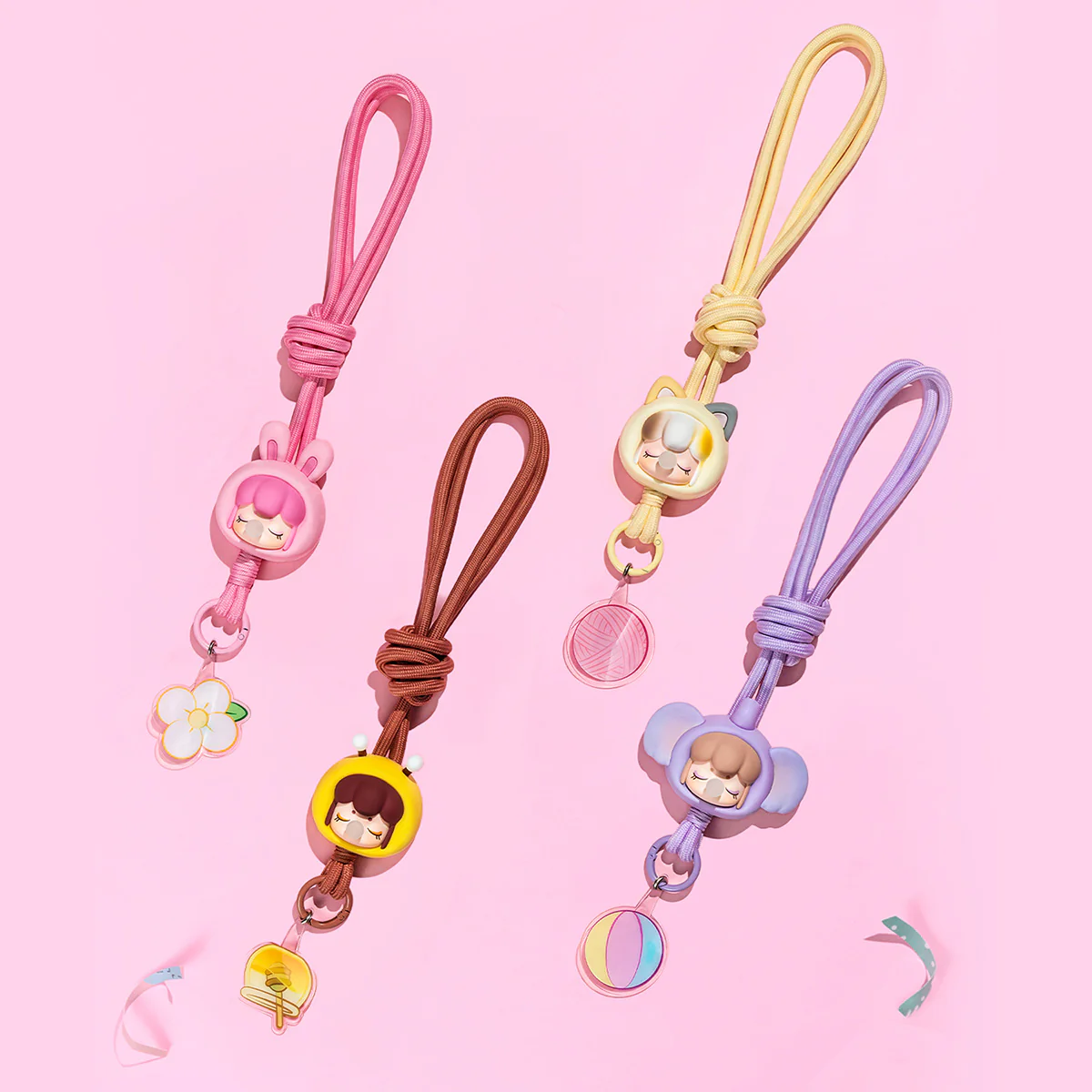 Rolife Baby Nanci Fluffy Party Phone Chain Blind Box PZC05 - Image 6