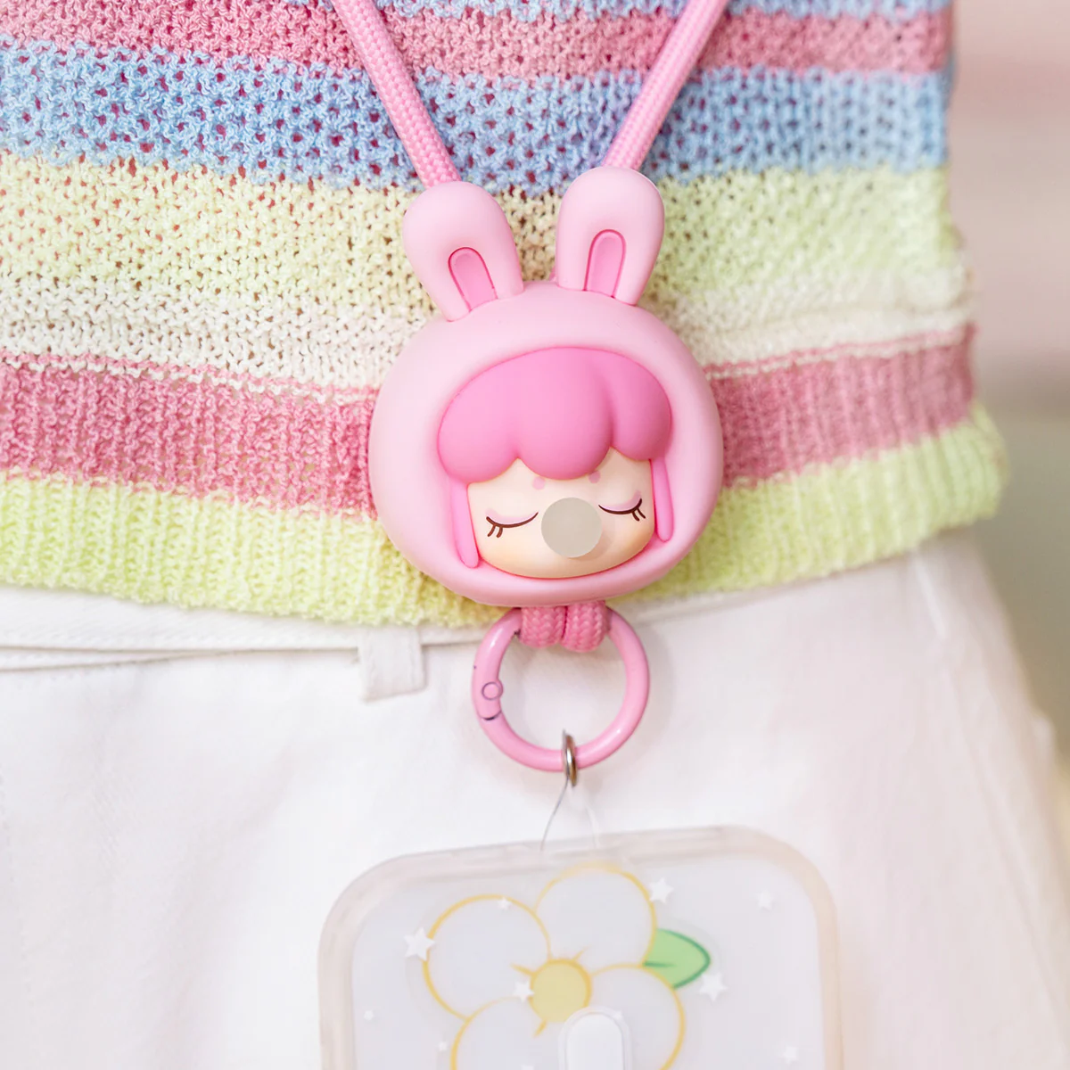 Rolife Baby Nanci Fluffy Party Phone Chain Blind Box PZC05 - Image 8