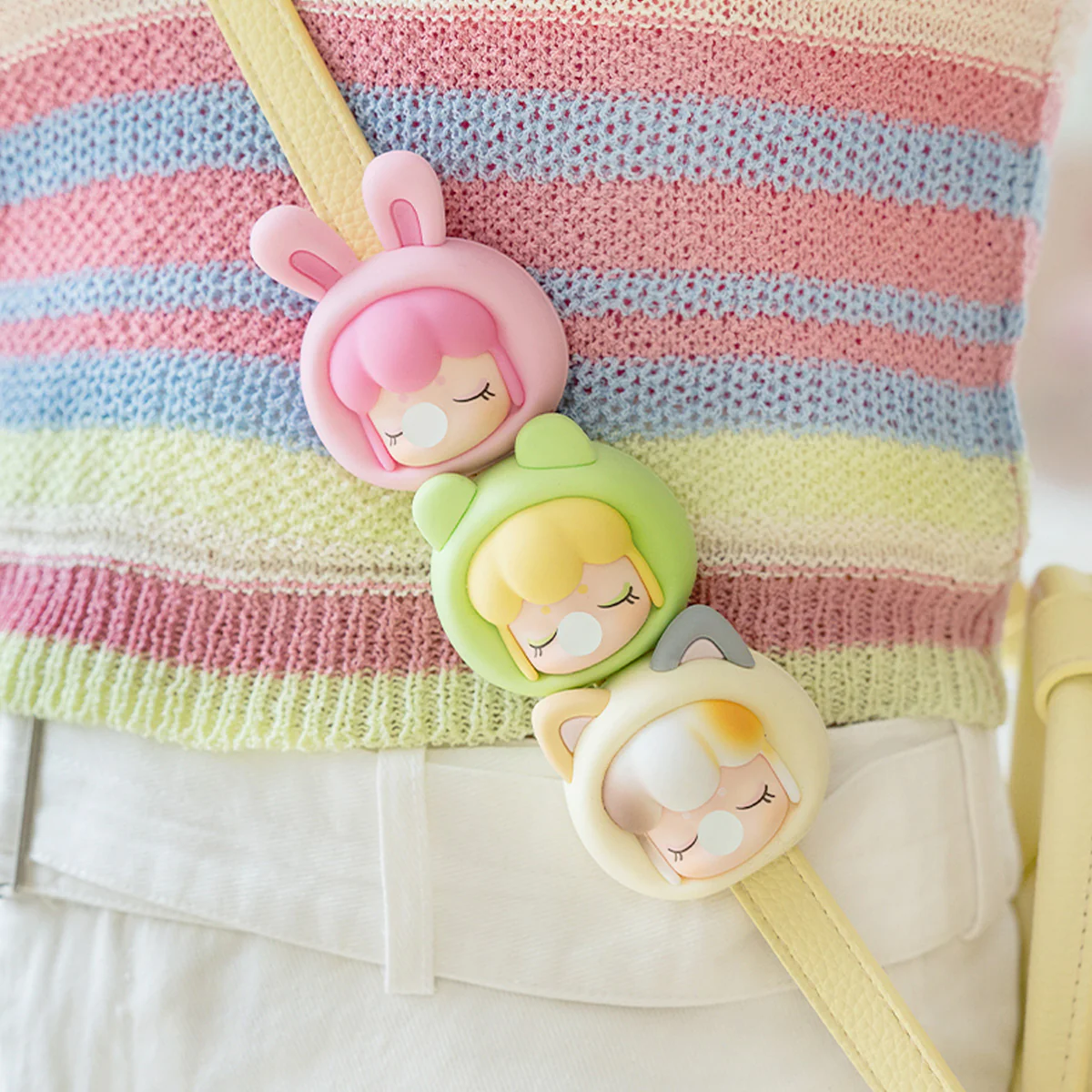 Rolife Baby Nanci Fluffy Party Phone Chain Blind Box PZC05 - Image 9