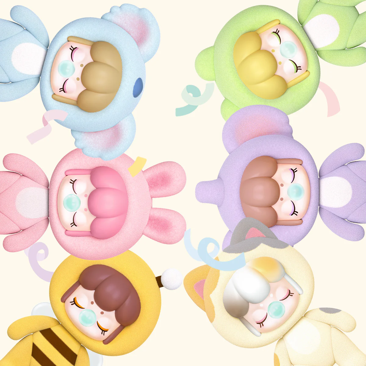 Rolife BabyNanci Fluffy Party Surprise Figure Dolls NCXX - Image 5