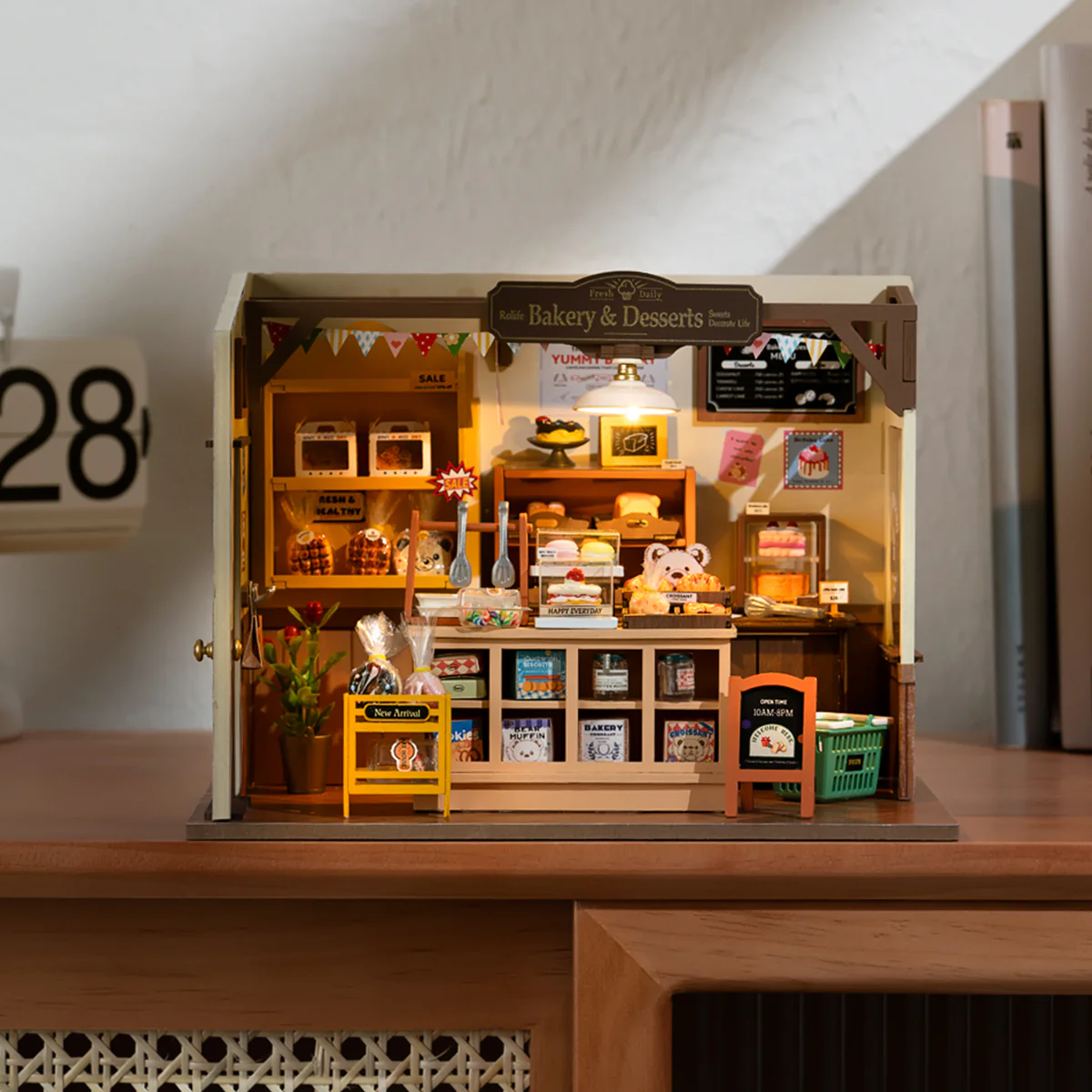 Rolife Becka's Baking House DIY Miniature House Kit DG161 - Image 3