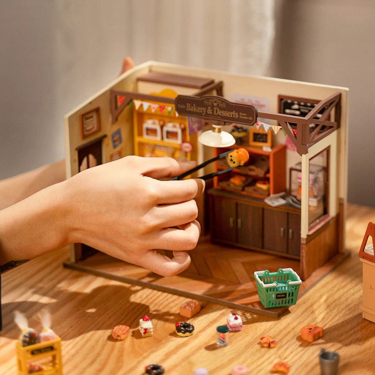Rolife Becka's Baking House DIY Miniature House Kit DG161 - Image 4