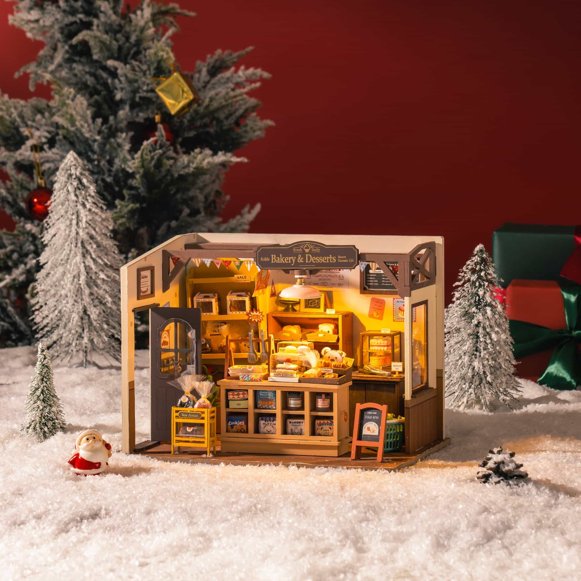 Rolife Becka's Baking House DIY Miniature House Kit DG161 - Image 6