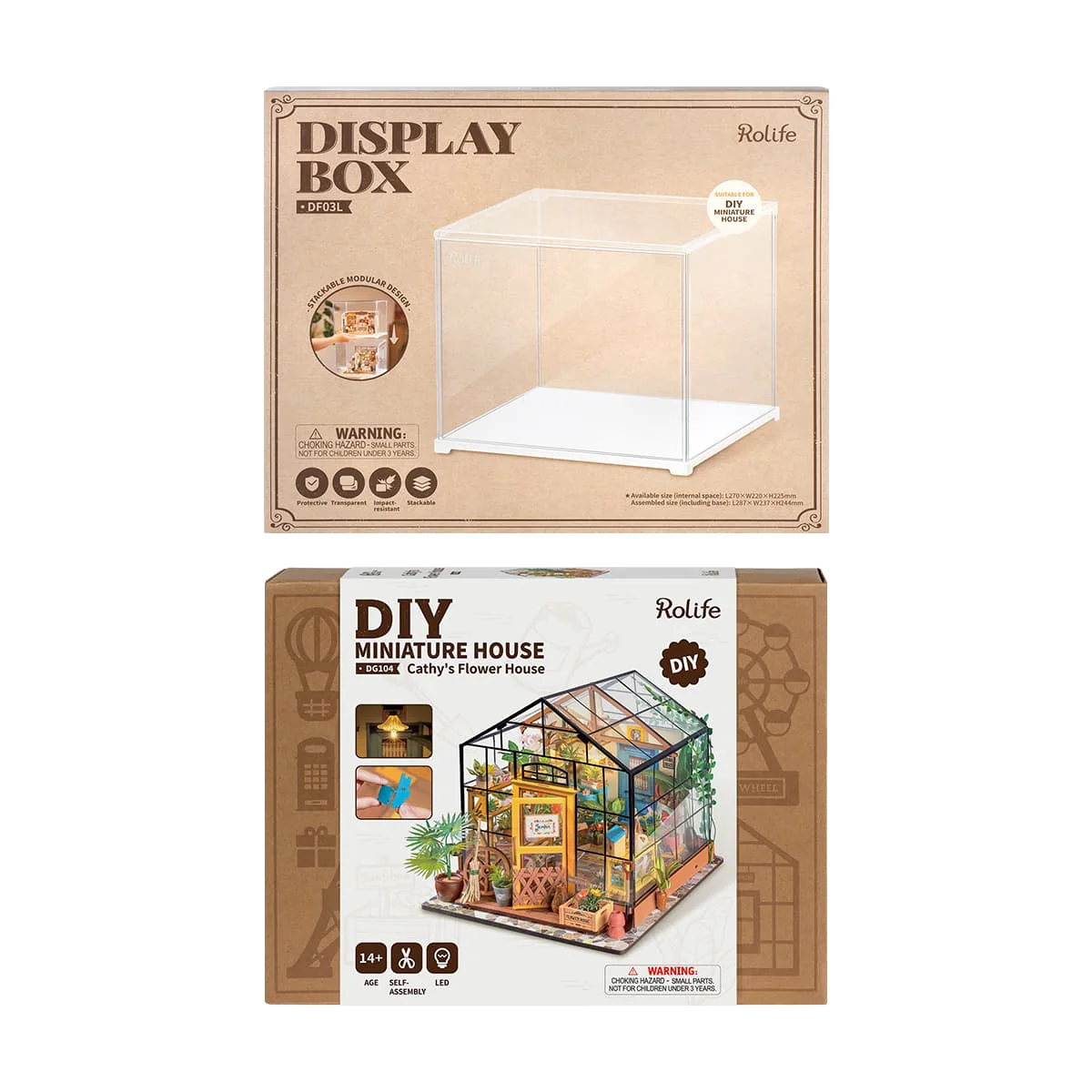 Rolife Cathy's Flower House DG104 with Display Box DF03L - Image 5