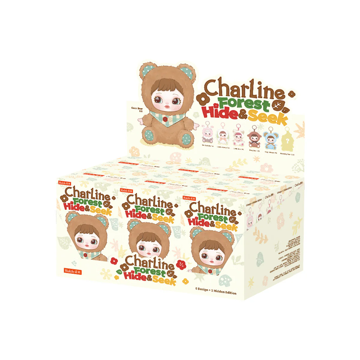 Rolife Charline's  Forest Hide&Seek Surprise Plush Pendant MXAXX - Image 3