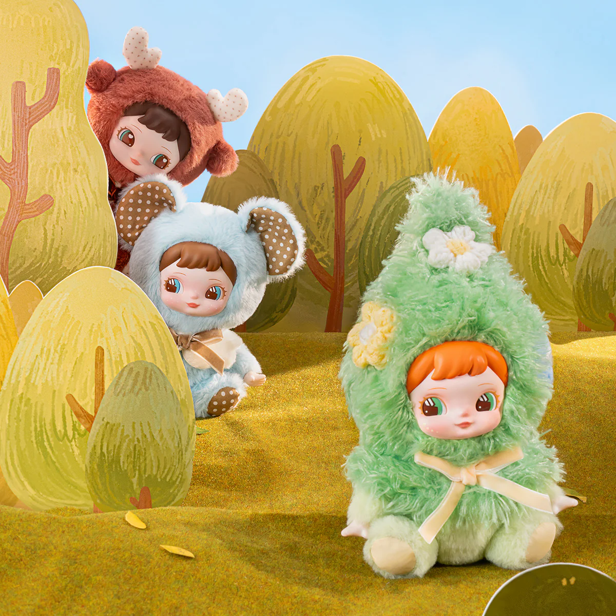 Rolife Charline's  Forest Hide&Seek Surprise Plush Pendant MXAXX - Image 6
