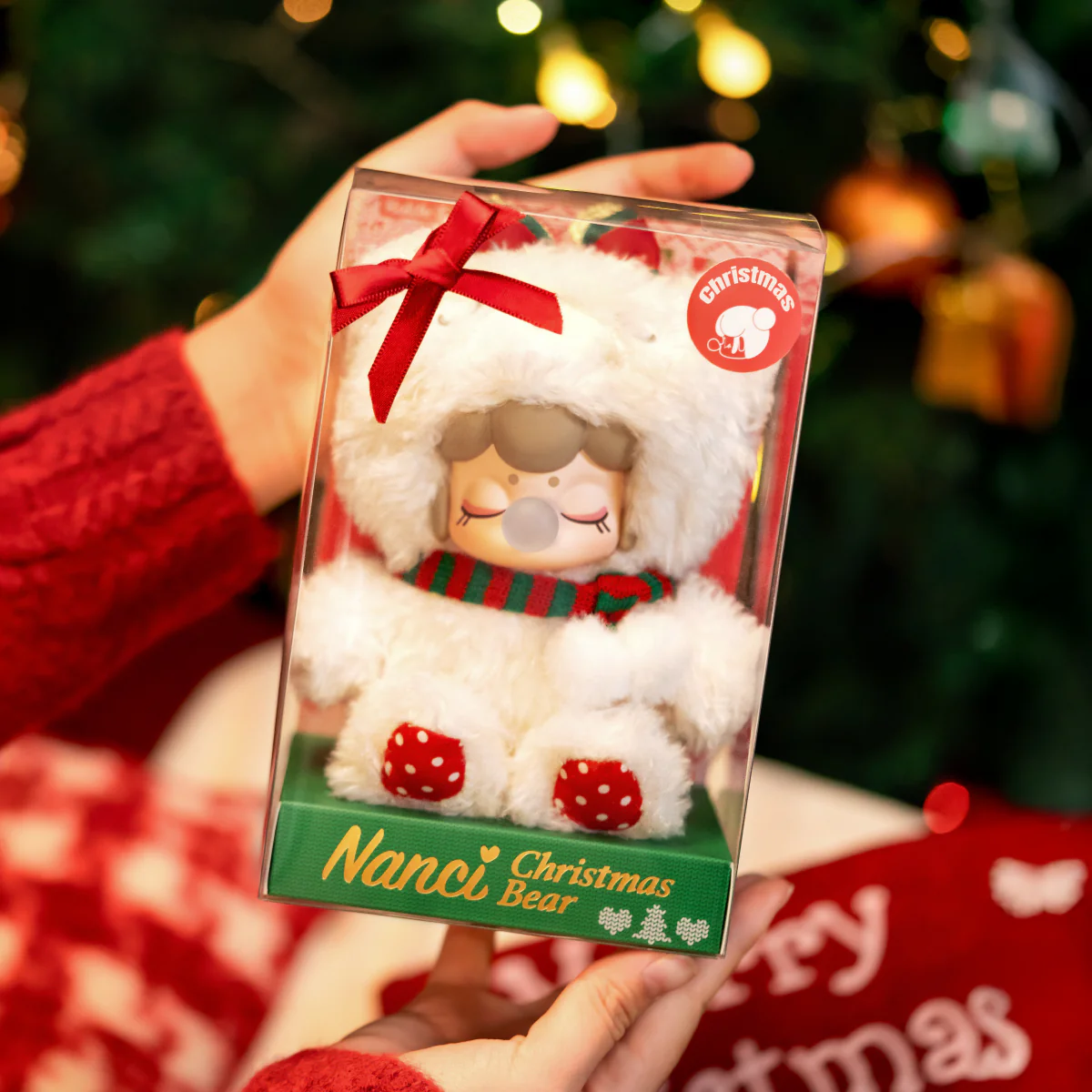 Rolife Nanci Christmas Bear Plush Pendant MN002 - Image 6