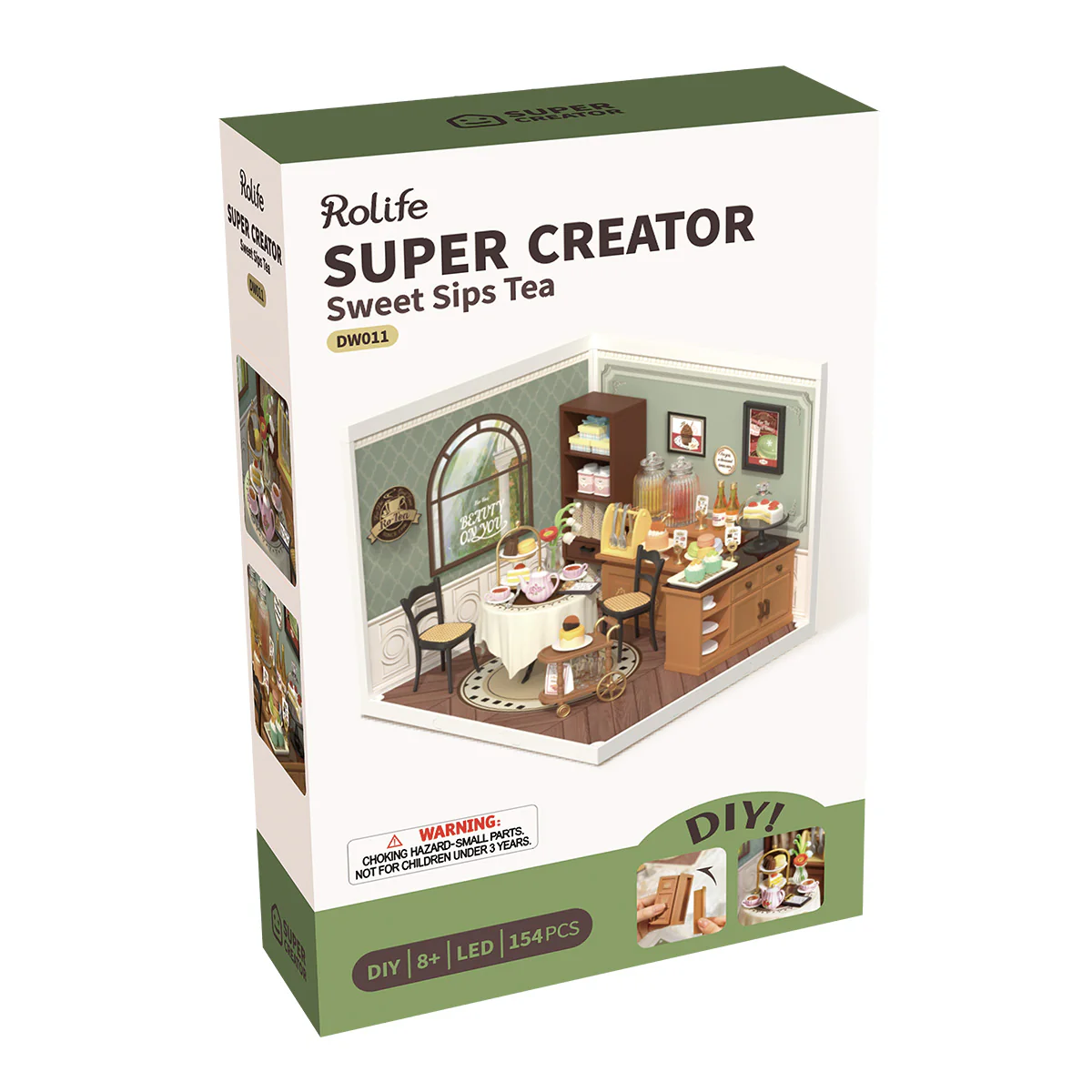 Rolife DIY Miniature House Bundle DW010 + DW011 + DW012 - Image 14