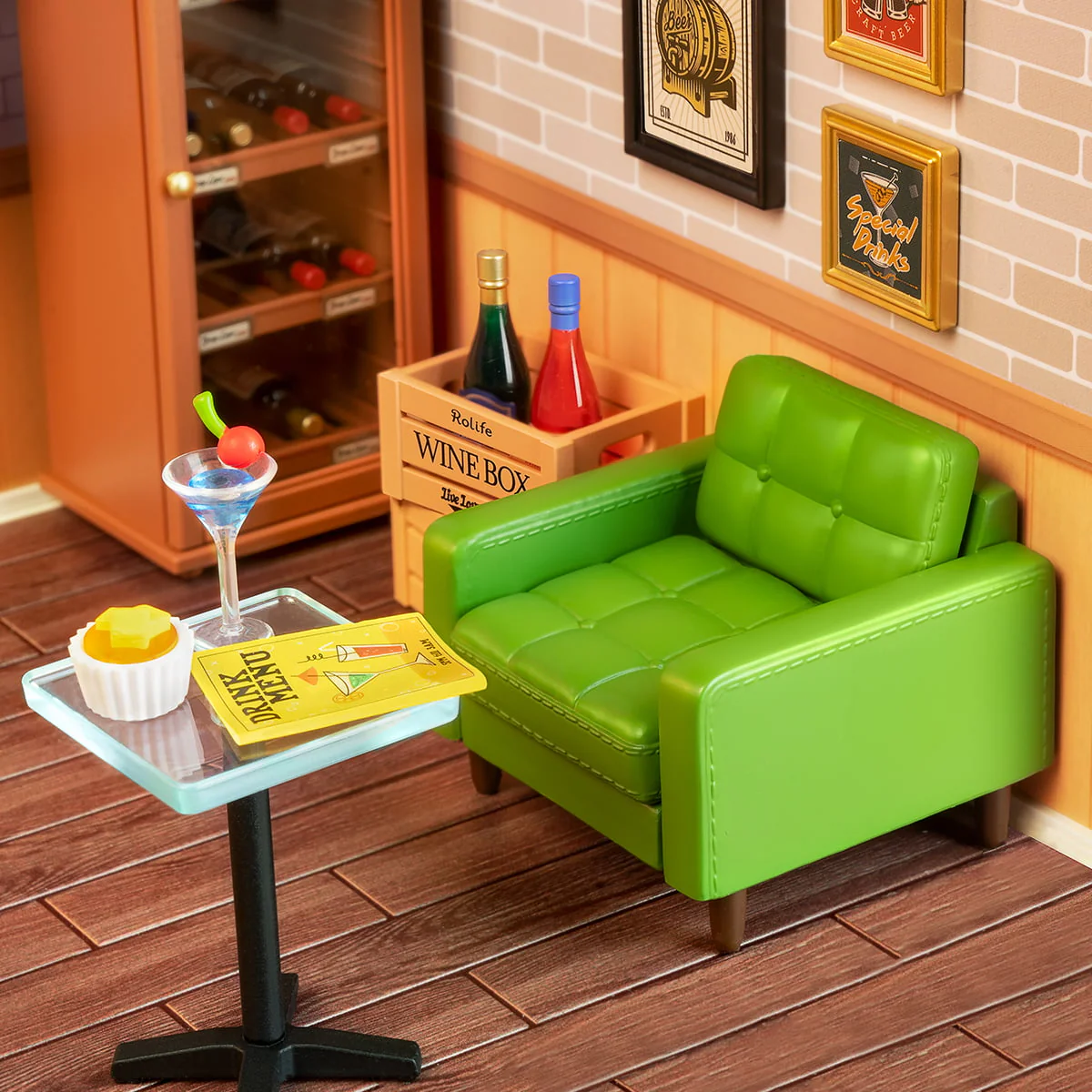 Rolife DIY Miniature House Bundle DW010 + DW011 + DW012 - Image 19