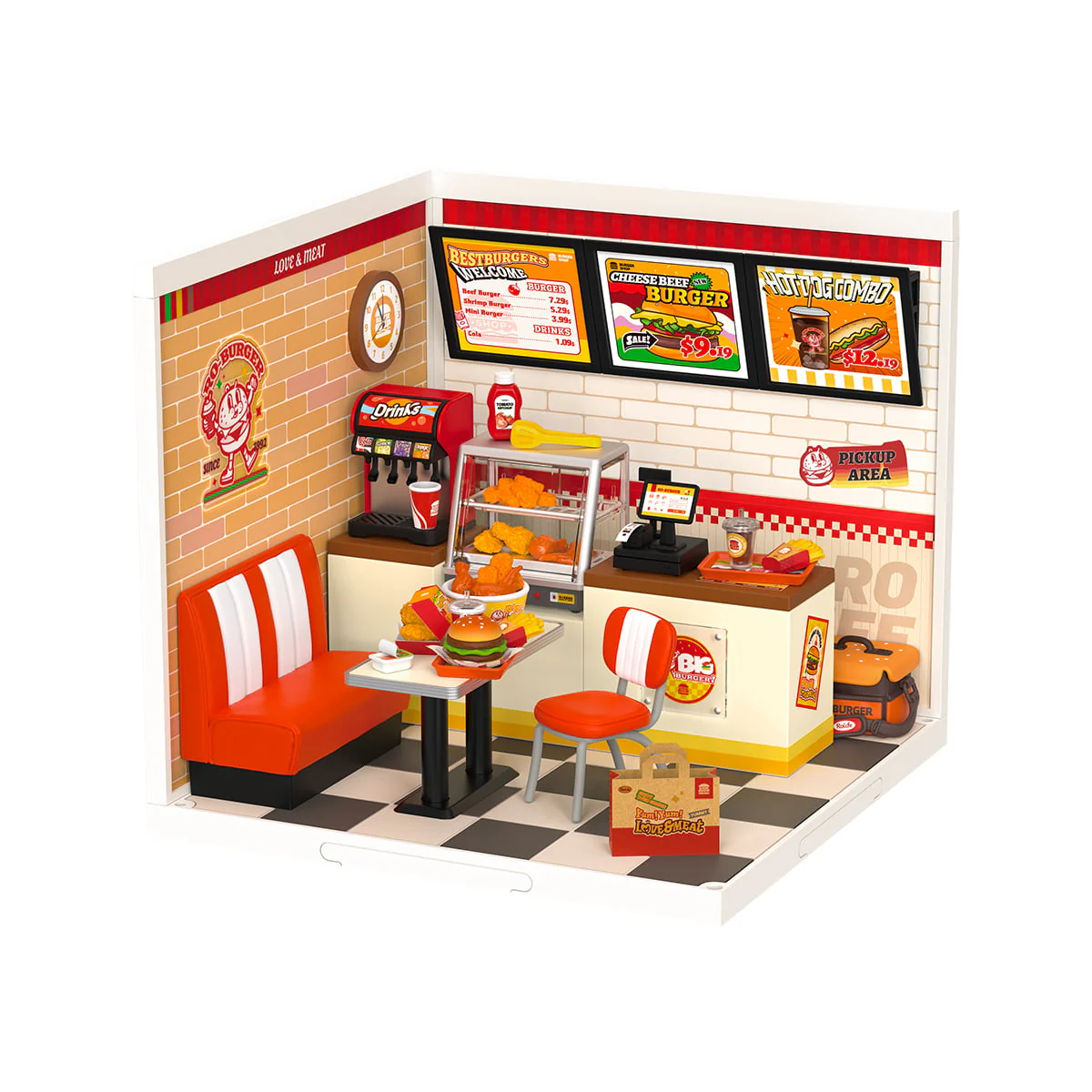 Rolife DIY Miniature House Bundle DW010 + DW011 + DW012 - Image 2