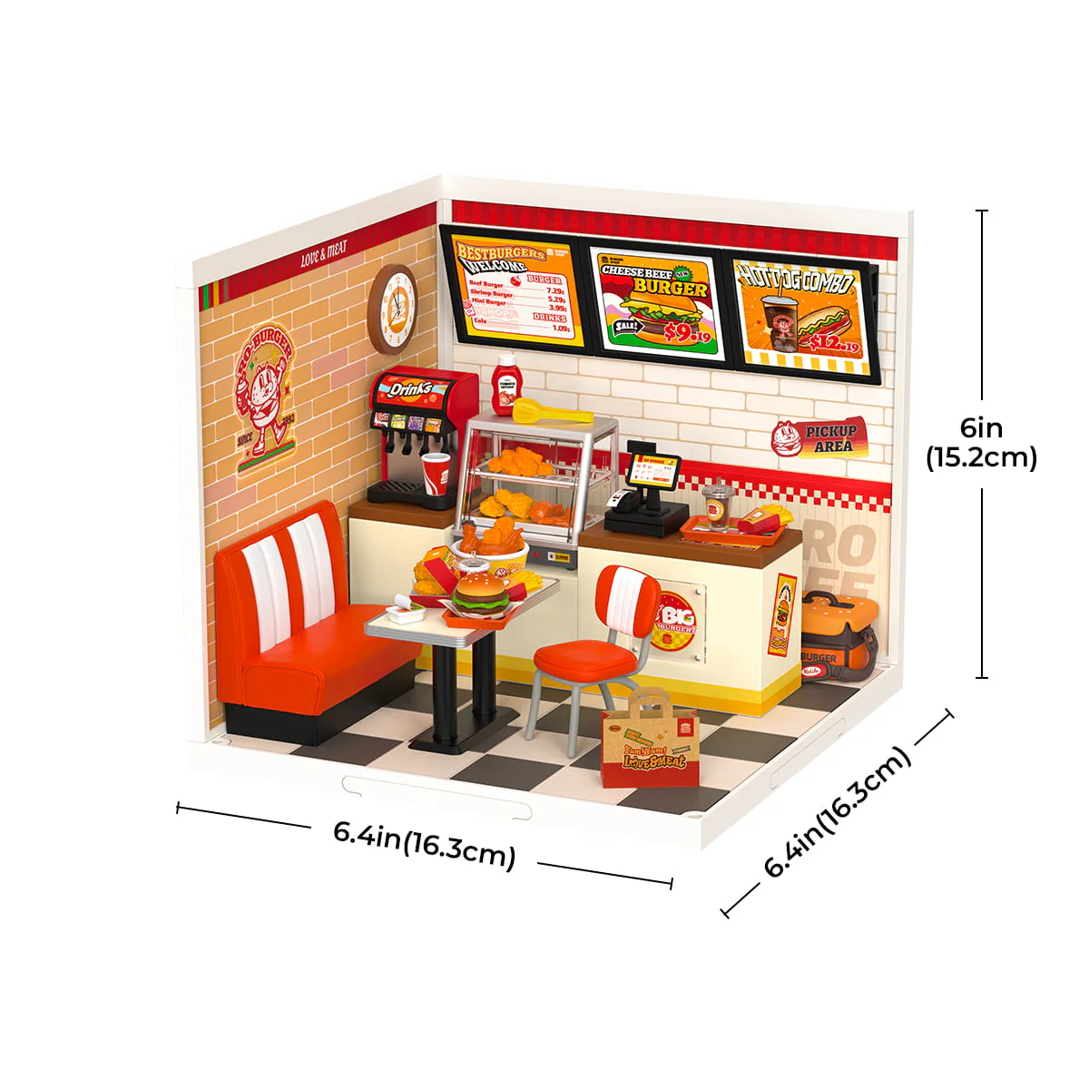 Rolife DIY Miniature House Bundle DW010 + DW011 + DW012 - Image 7