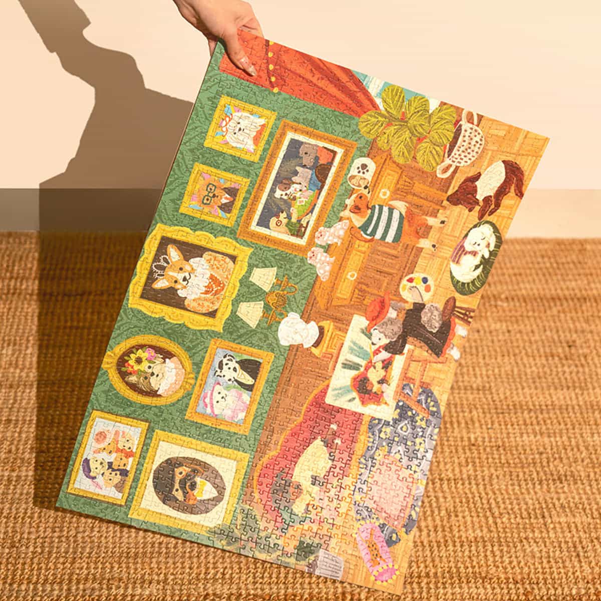 Rolife Doggie Art Gallery 1000 Piece Jigsaw Puzzle PT008 - Image 5