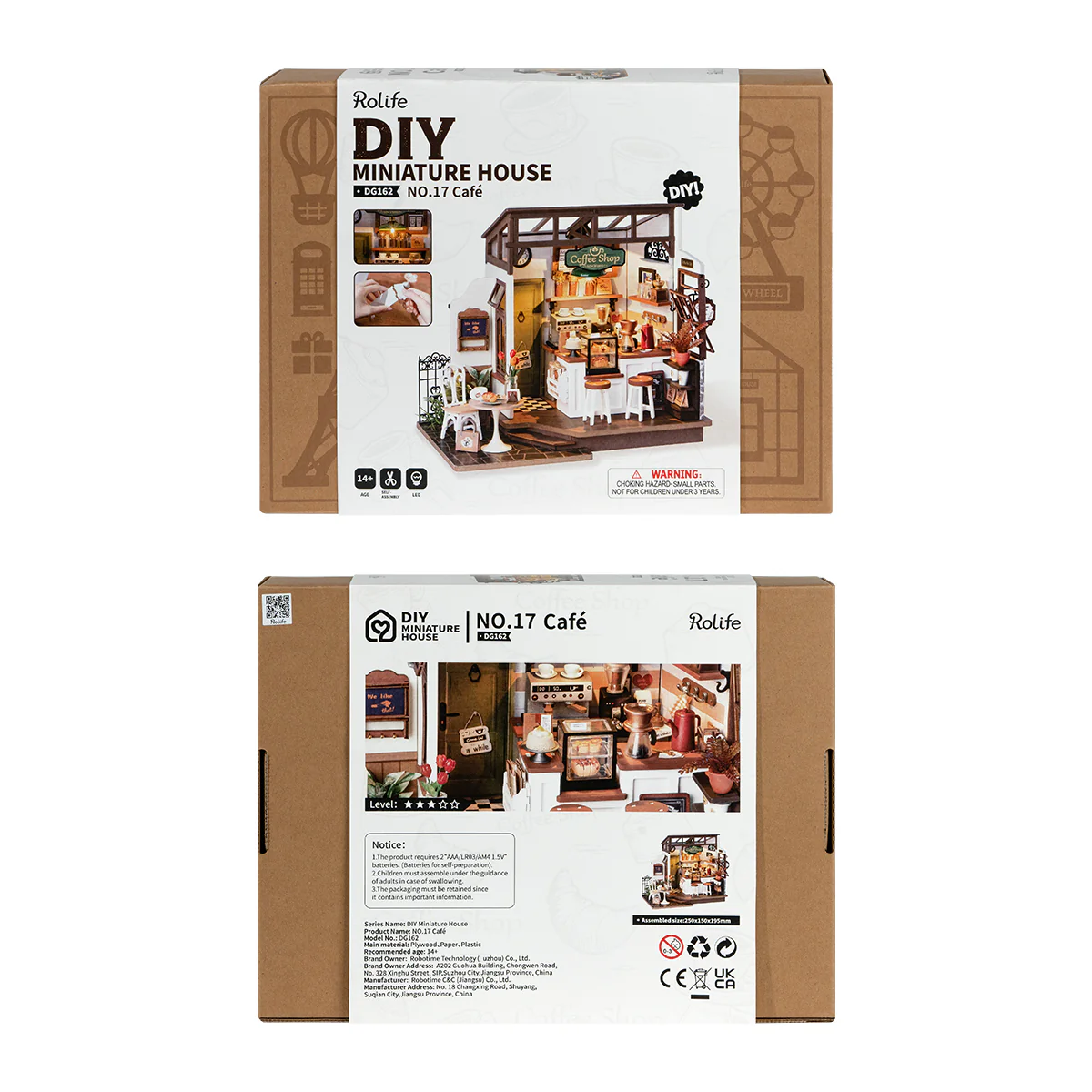 Rolife Flavory Café Miniature House kit DG162 - Image 7