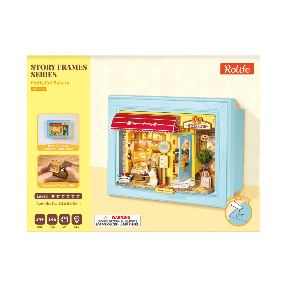 Rolife Fluffy Cat Bakery 3D Wooden Puzzle DP001 - Image 6