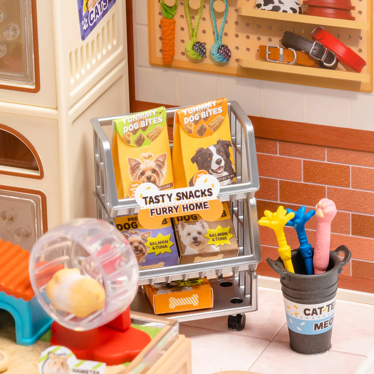 Rolife Furry Friends' Home DIY Miniature House DW027 - Image 4