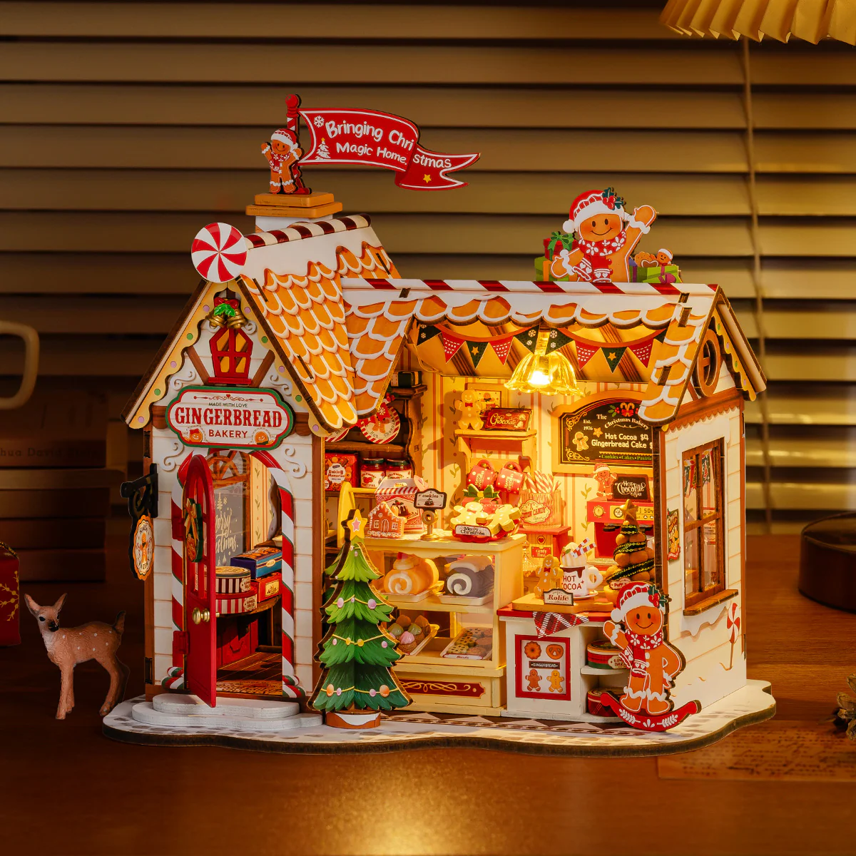Rolife Gingerbread House DIY Miniature House DG176 - Image 5