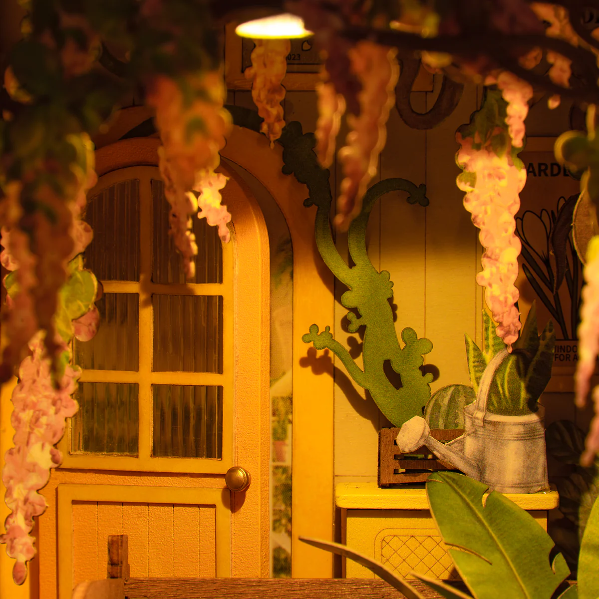 Rolife Holiday Garden House DIY Book Nook Kit TGB06 - Image 9