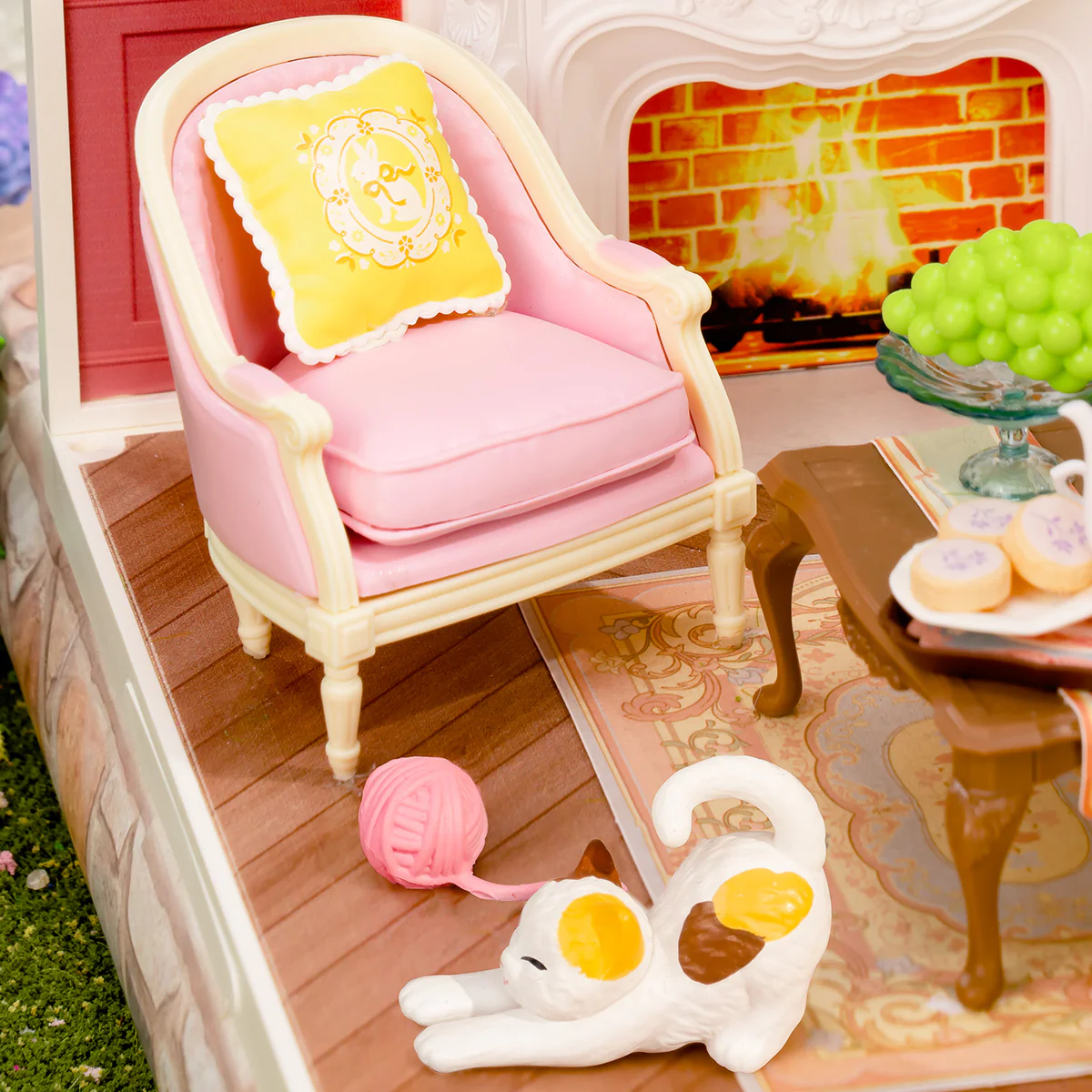 Rolife Holiday Tea Time DIY Miniature House DW023 - Image 4
