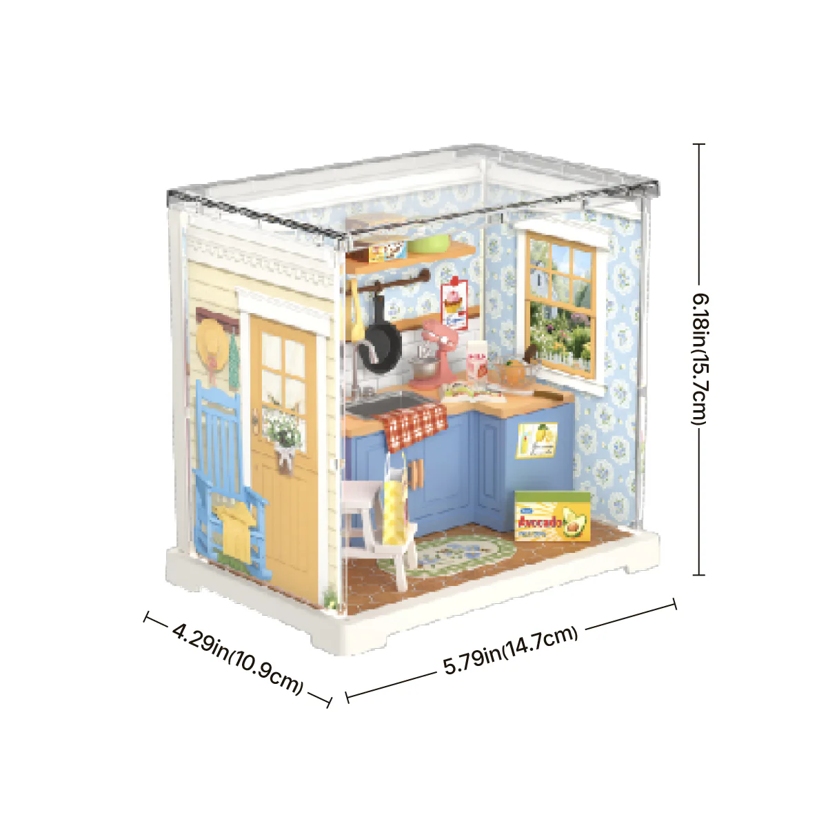 Rolife Homely Baking Kitchen DIY Miniature House DWS08B - Image 6