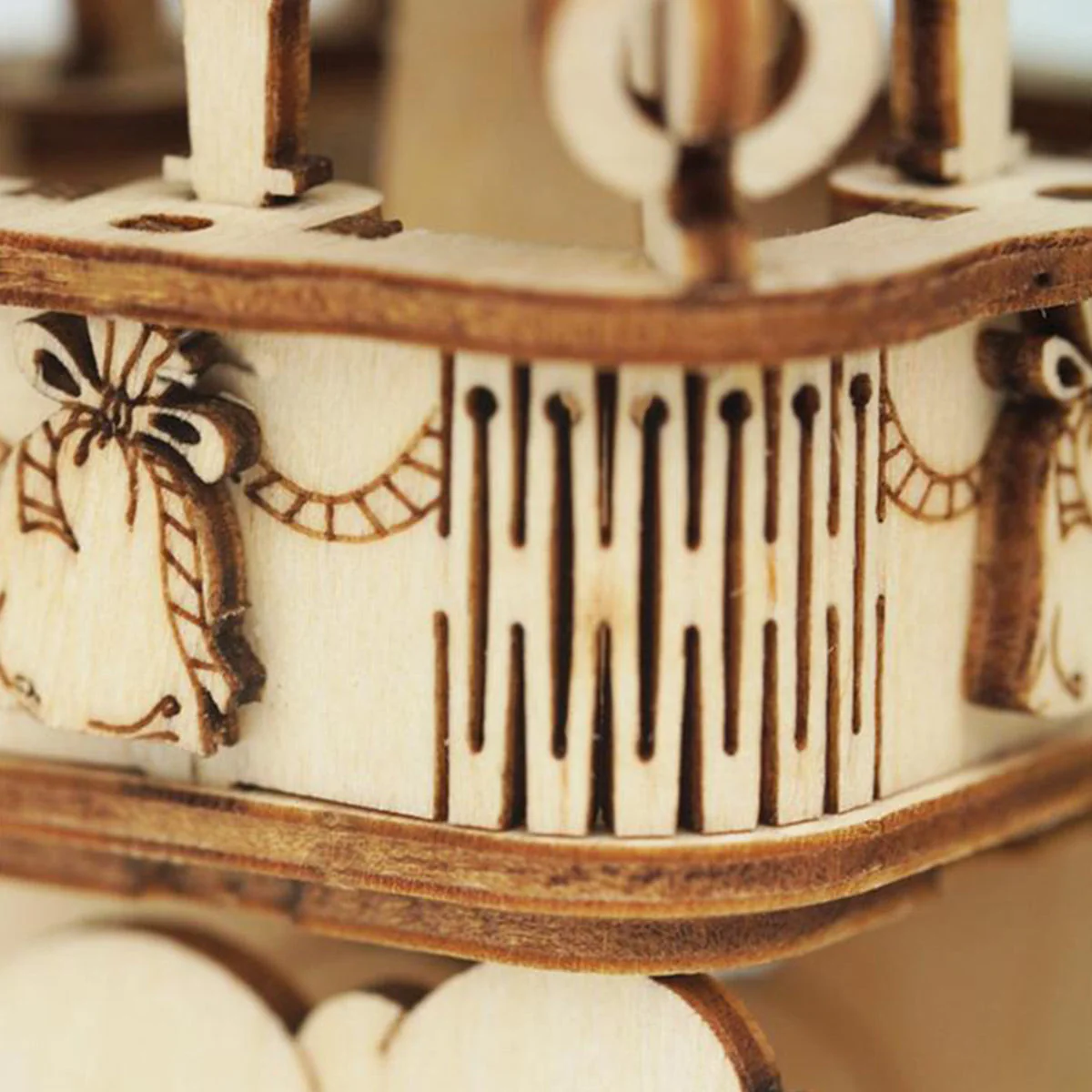 Rolife Hot Air Balloon 3D Wooden Puzzle TG406 - Image 3