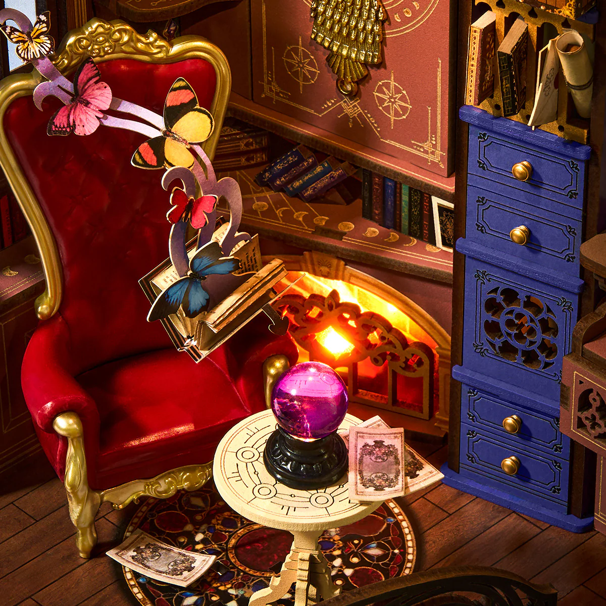 Rolife Magic Fantasy Corner DIY Book Nook Kit TGB14 - Image 3