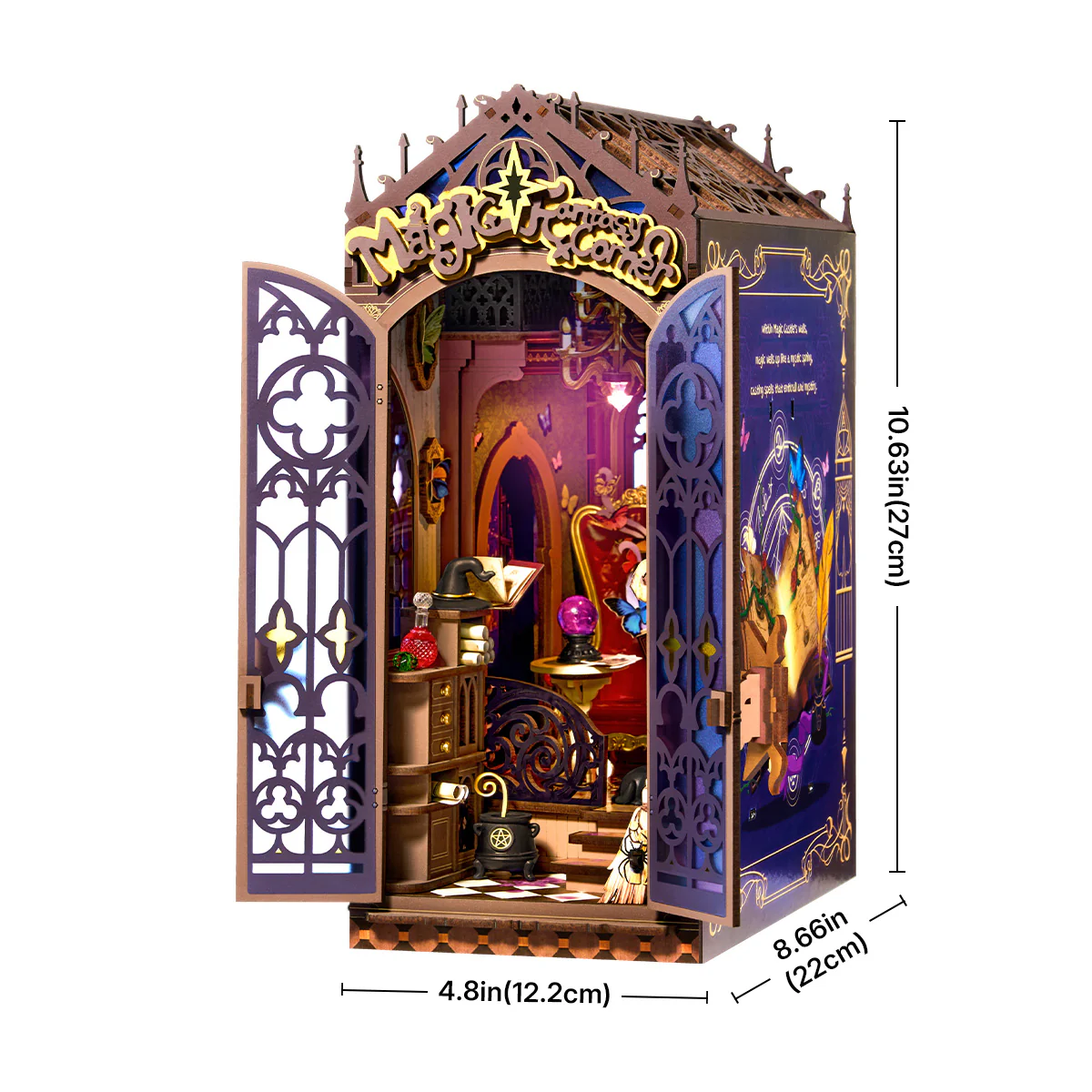 Rolife Magic Fantasy Corner DIY Book Nook Kit TGB14 - Image 6