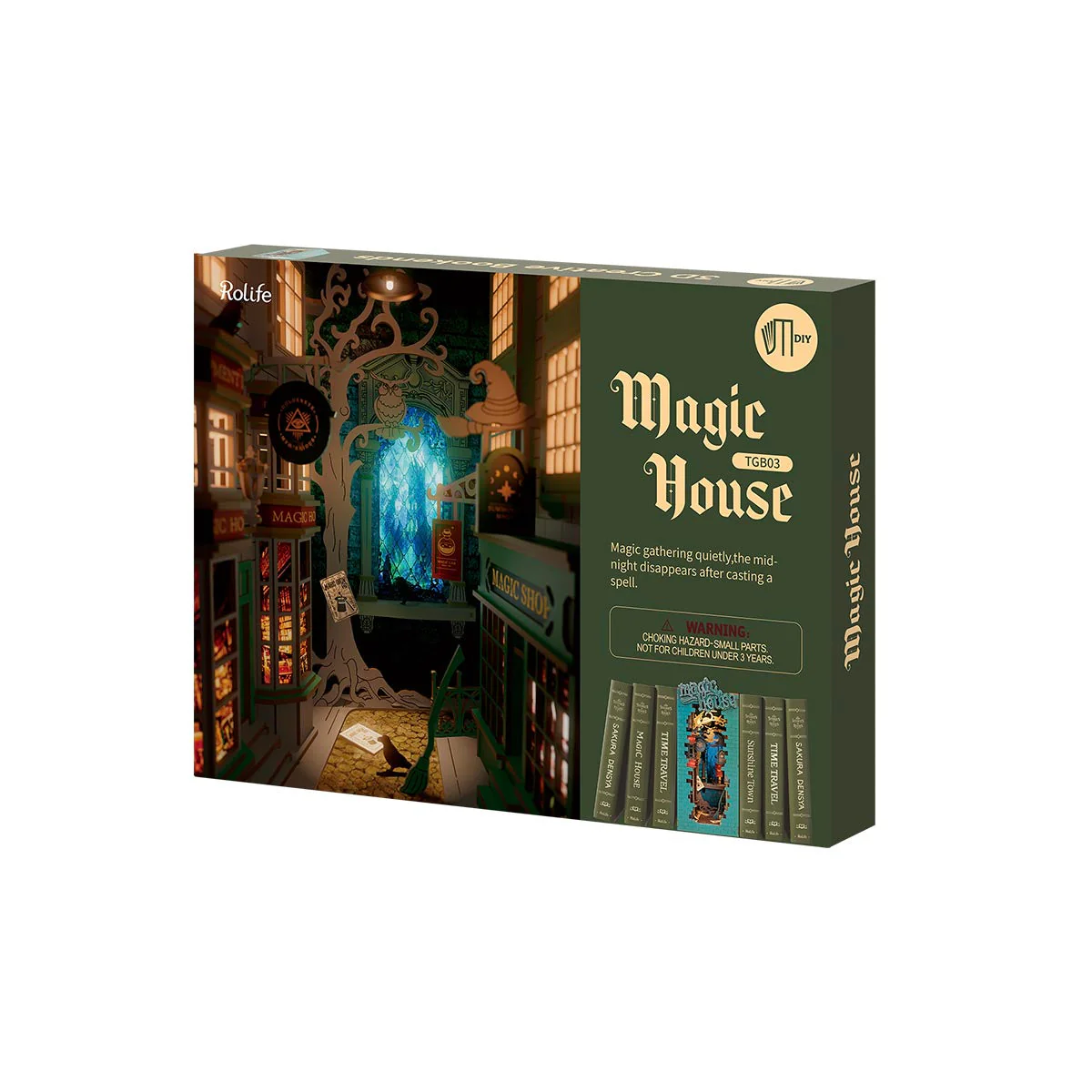Rolife Magic House DIY Book Nook TGB03 - Image 7