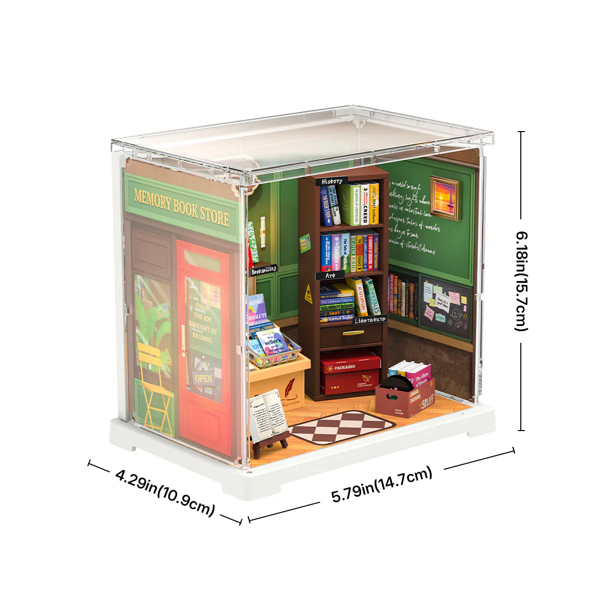 Rolife Memory Book Store DIY Miniature House DWS04B - Image 4