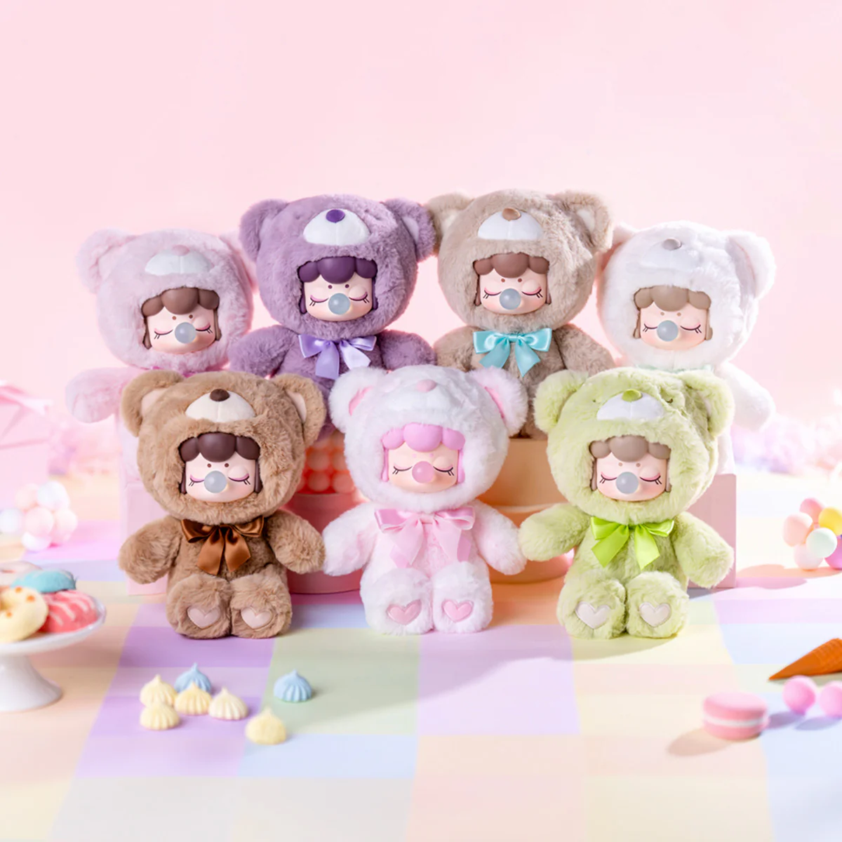 Rolife Nanci's Colorful Chocolate Cutie Bears Surprise Plush Dolls MNAXX - Image 2