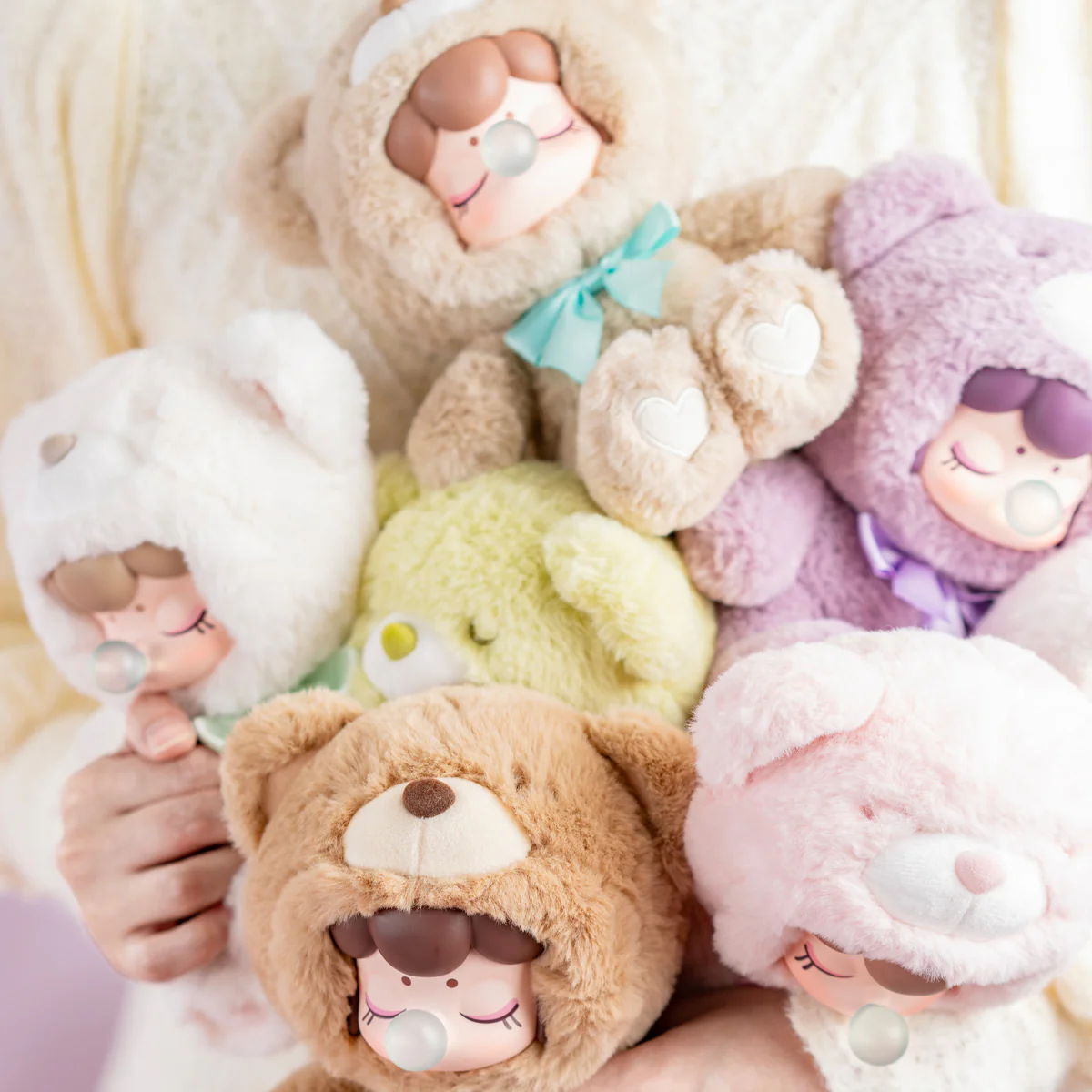 Rolife Nanci's Colorful Chocolate Cutie Bears Surprise Plush Dolls MNAXX - Image 9