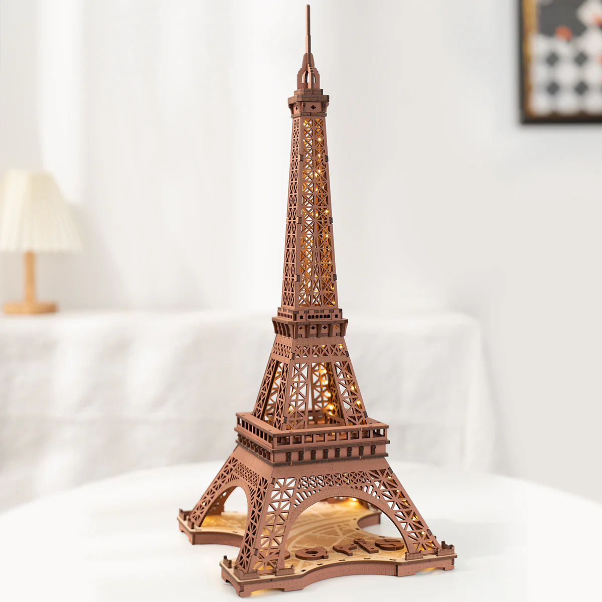 Rolife Night of the Eiffel Tower 3D Wooden Puzzle TGL01 - Image 6