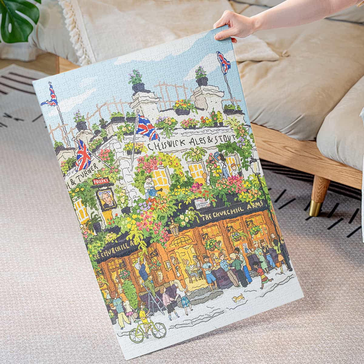 Rolife Pub in London 1000 Piece Jigsaw Puzzle PT007 - Image 4