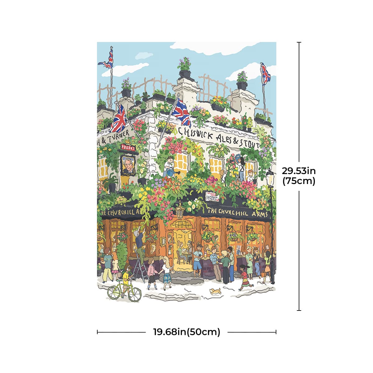 Rolife Pub in London 1000 Piece Jigsaw Puzzle PT007 - Image 6