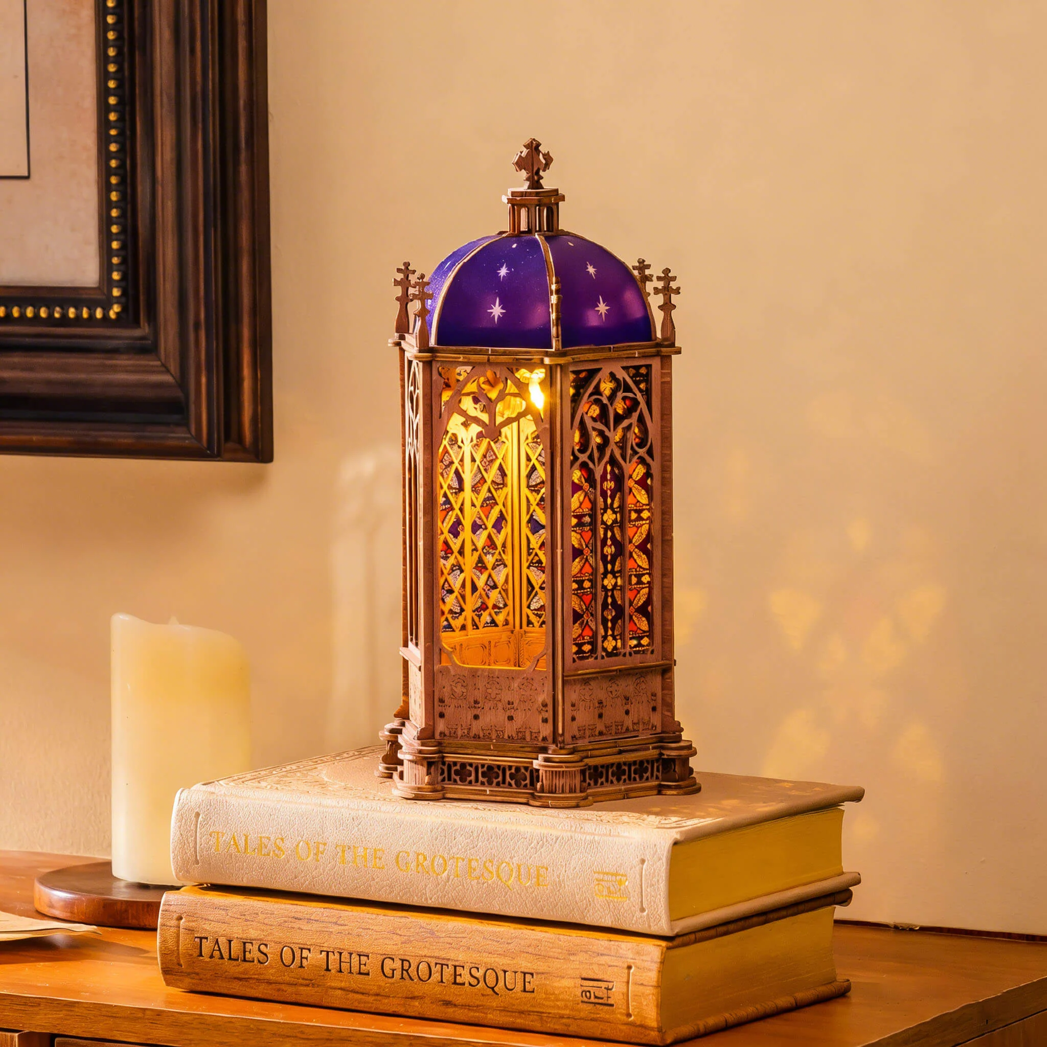 Rolife Starry Dome Cathedral 3D Wooden Puzzle TGA02 - Image 2