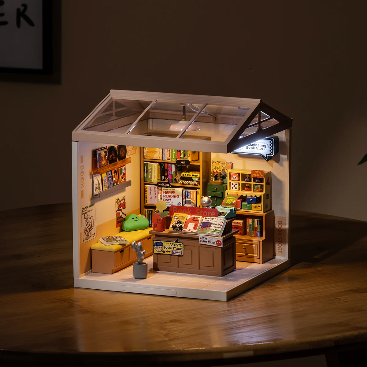 Rolife Super Creator 9 in 1 Nine Grid DIY Miniature House - Image 9
