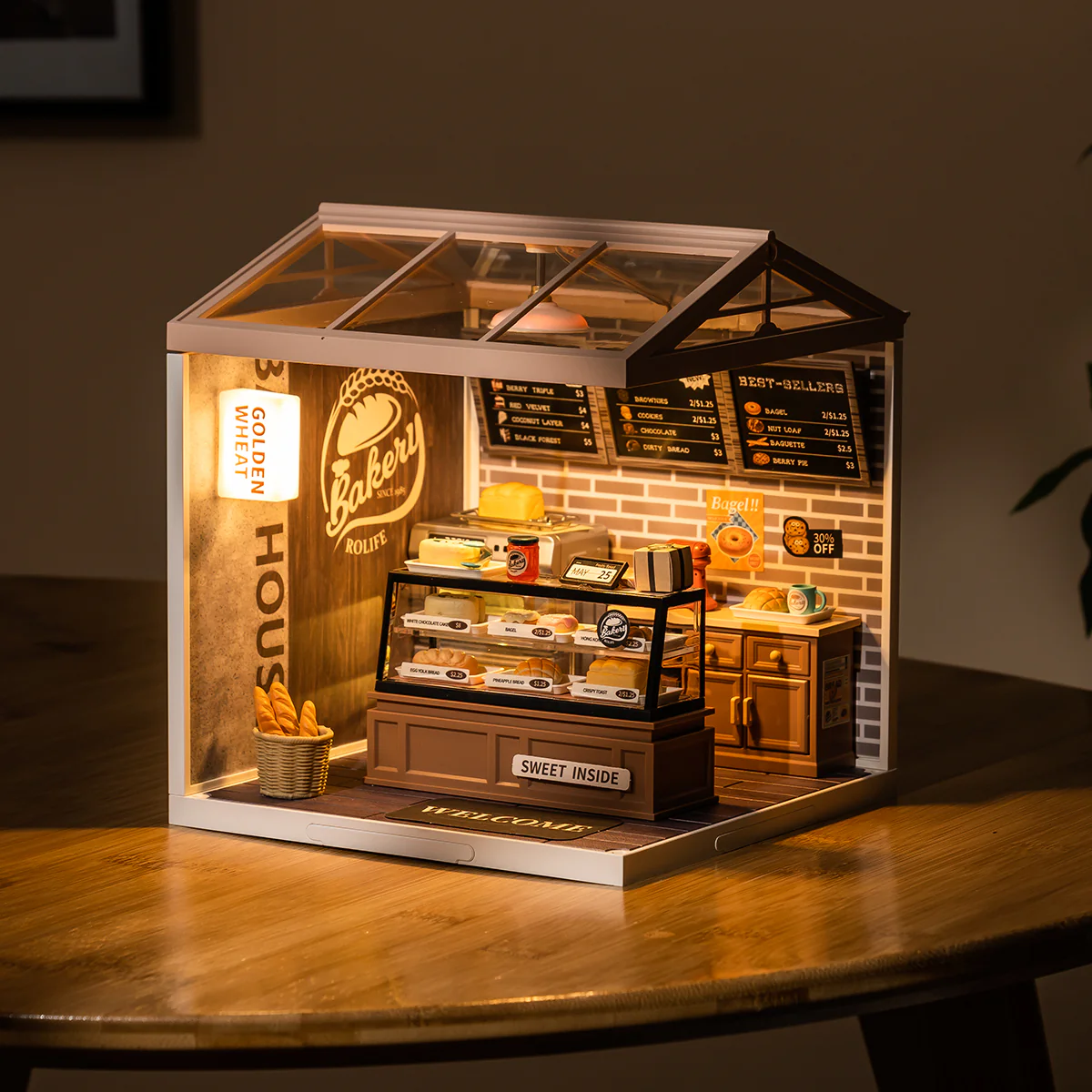 Rolife Super Creator 9 in 1 Nine Grid DIY Miniature House - Image 8