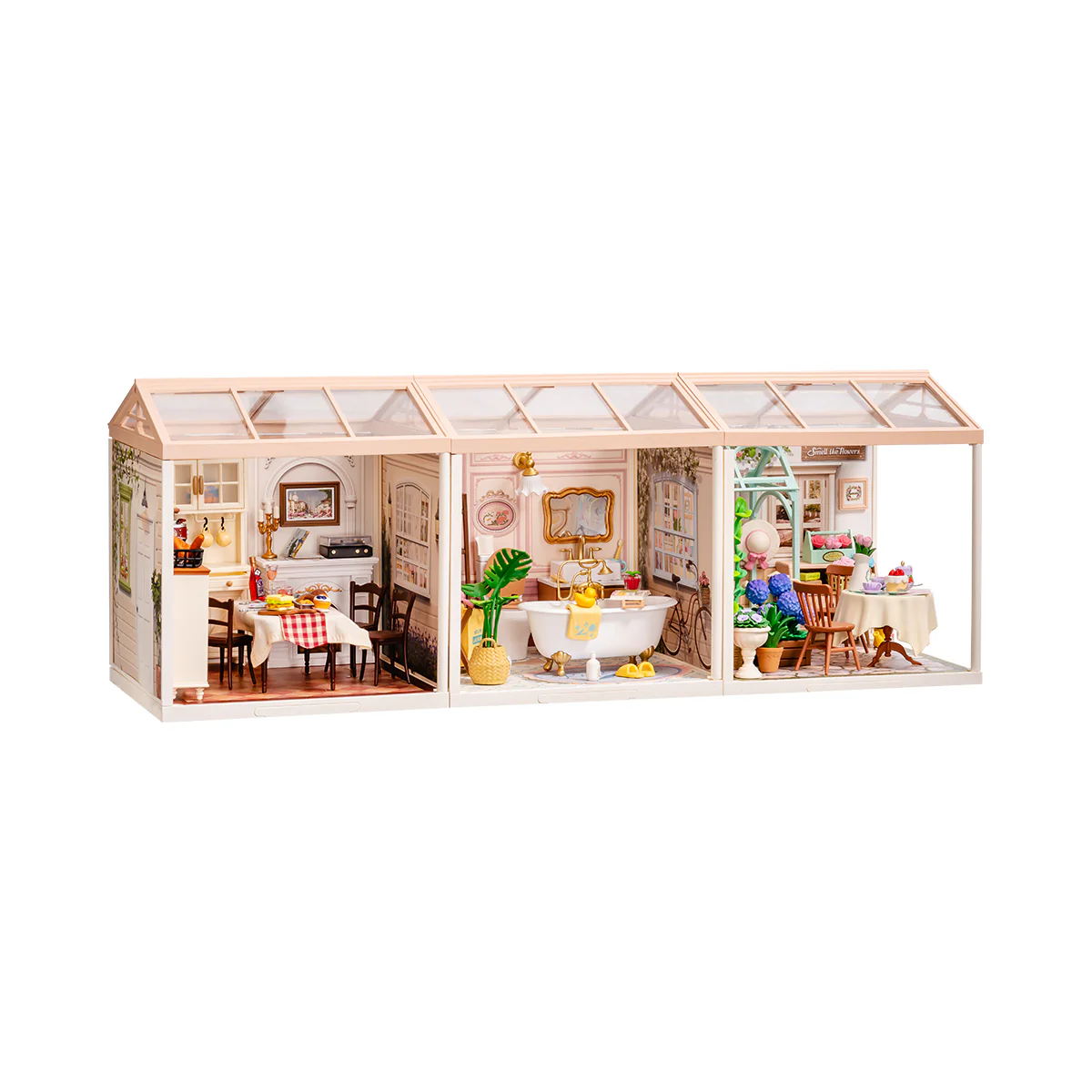 Rolife Super Creator 3 in һShape DIY Miniature House - Image 4