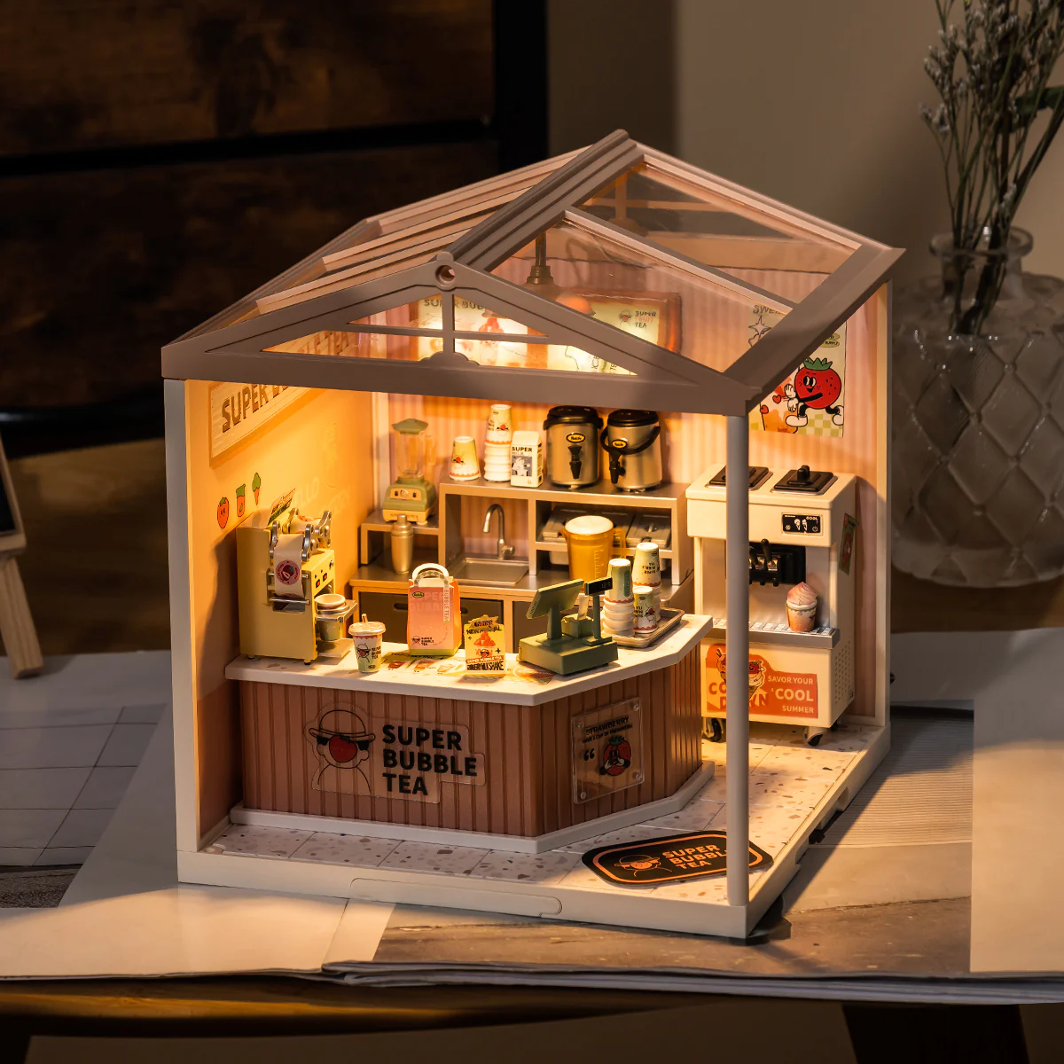 Rolife Super Creator 9 in 1 Nine Grid DIY Miniature House - Image 7