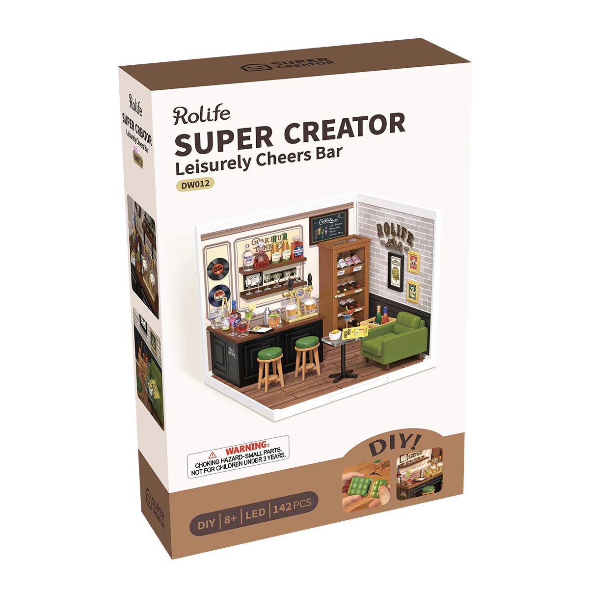 Rolife DIY Miniature House Bundle DW010 + DW011 + DW012 - Image 21
