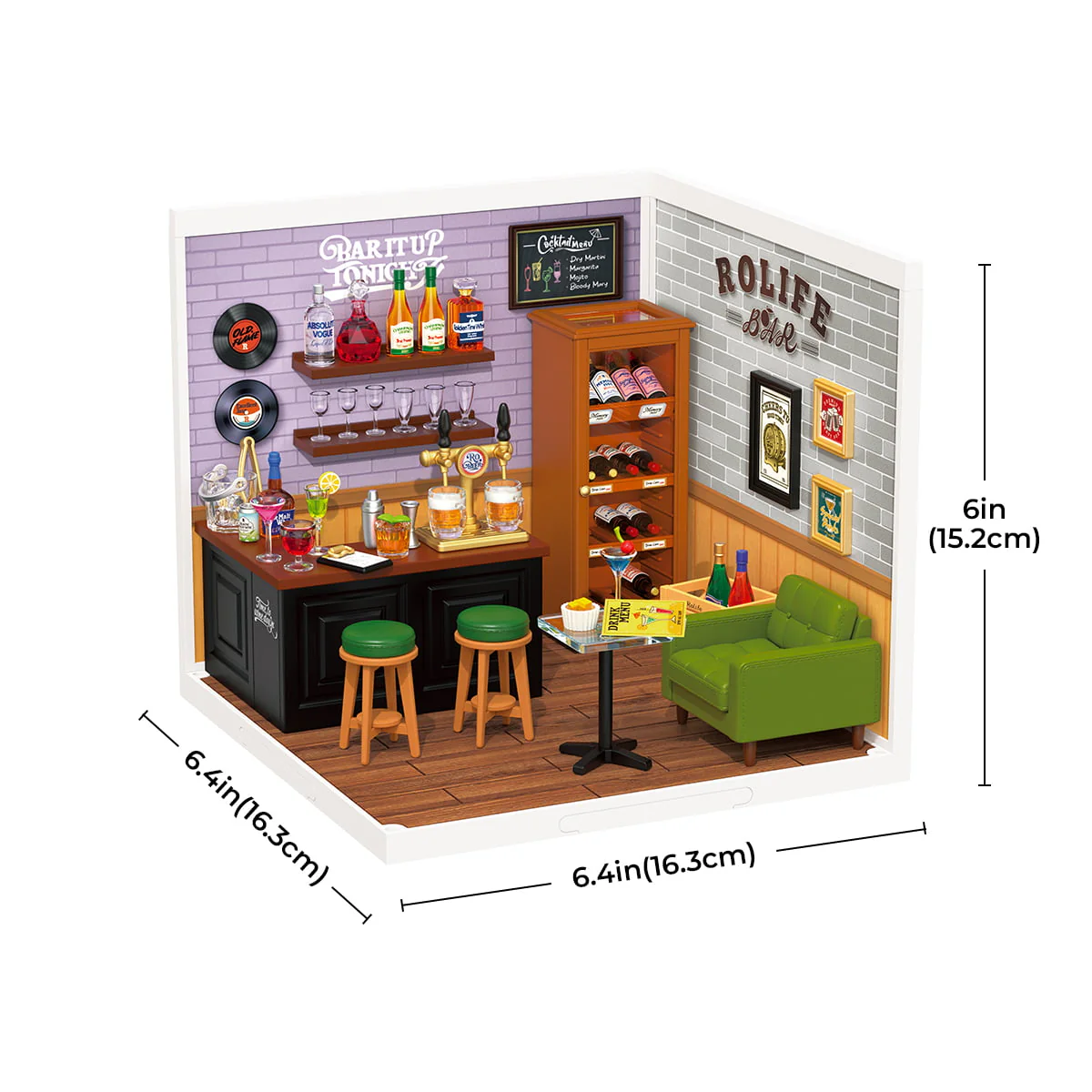 Rolife DIY Miniature House Bundle DW010 + DW011 + DW012 - Image 20