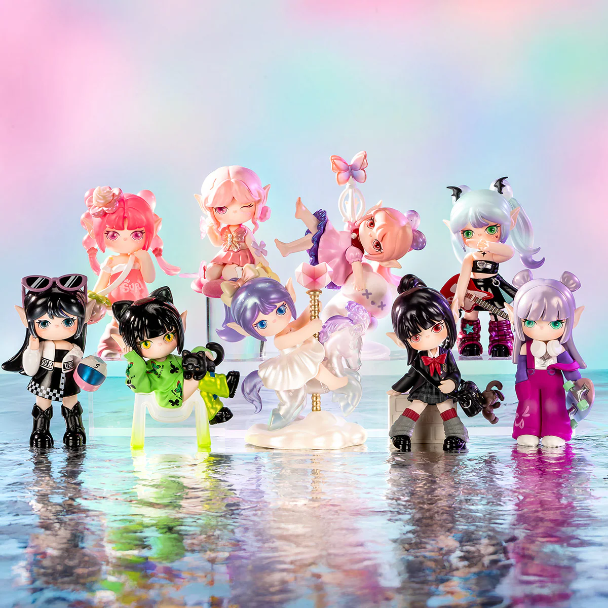 Rolife Suri's Colorful Girls Surprise Figure Dolls SKXX - Image 2