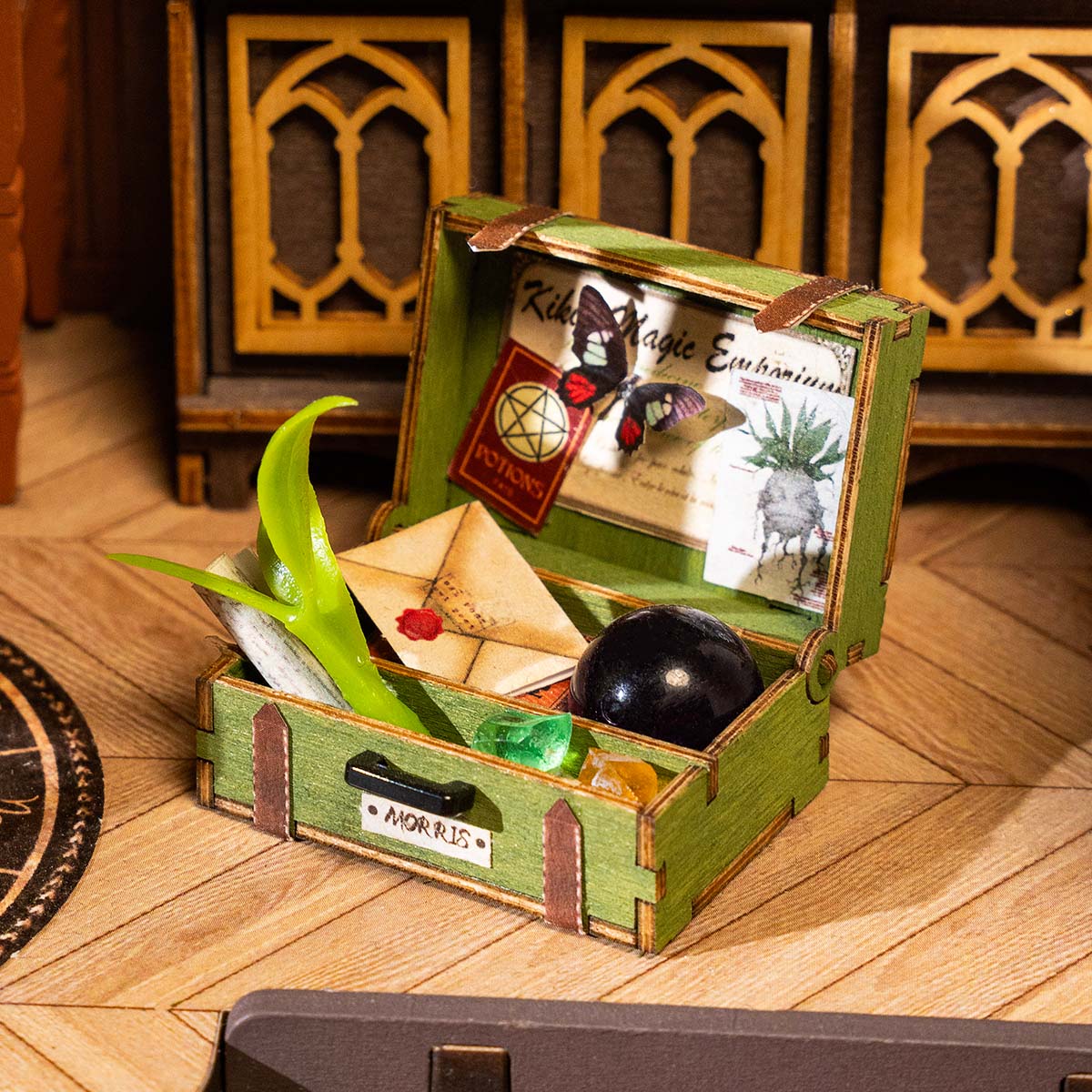 Rolife The Magic Study DIY Miniature House DG166 - Image 5