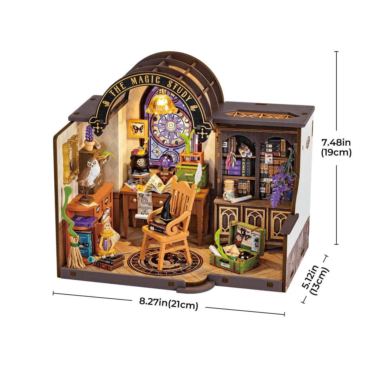 Rolife The Magic Study DIY Miniature House DG166 - Image 6