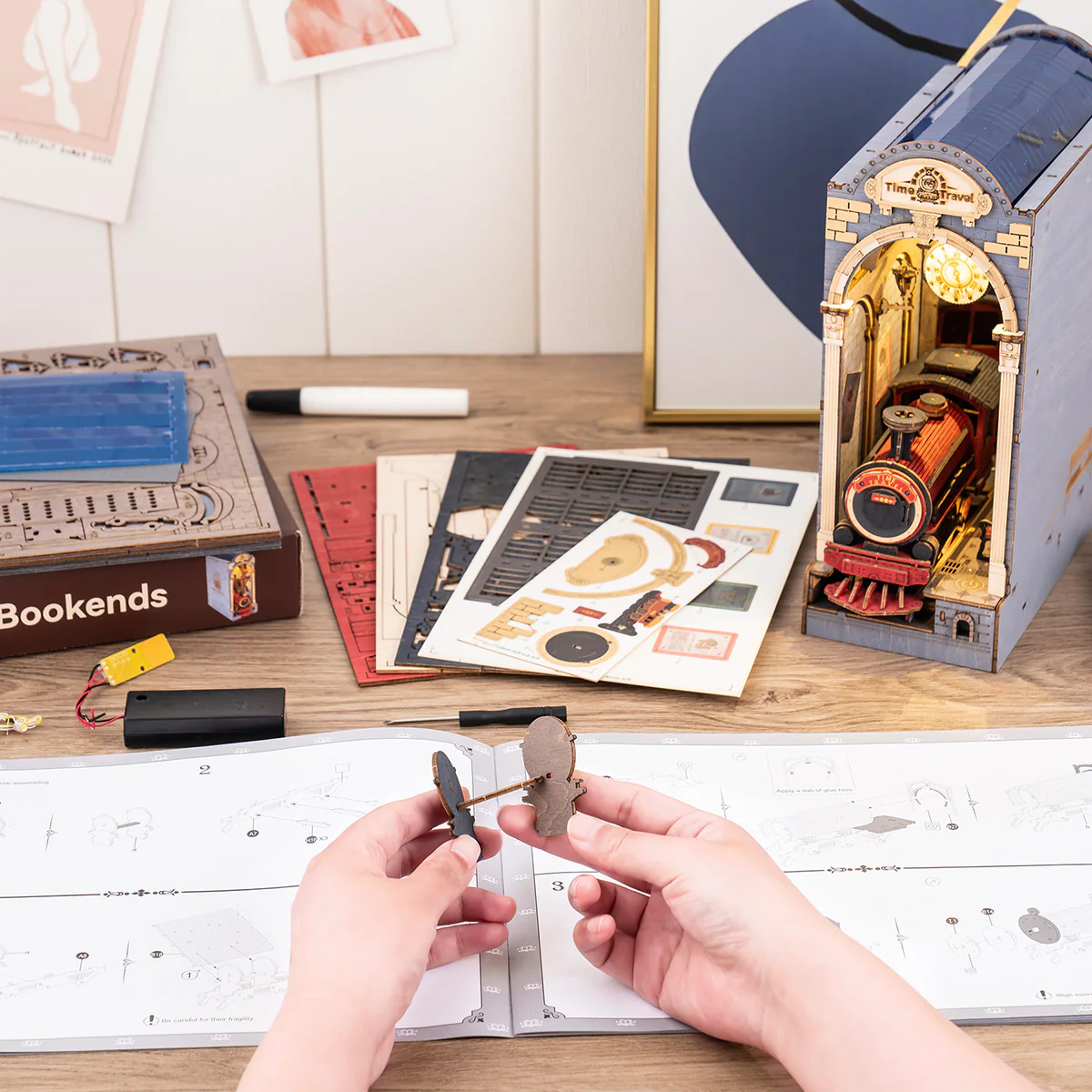 Rolife Time Travel DIY Book Nook Kit TGB04 - Image 6