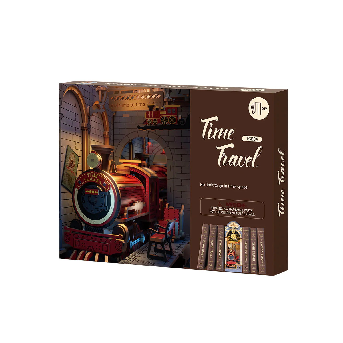 Rolife Time Travel DIY Book Nook Kit TGB04 - Image 7