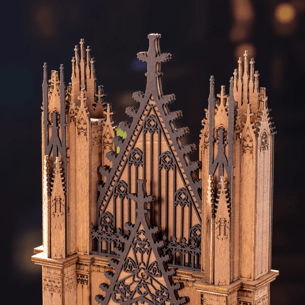 Rolife Twin-Tower Cathedral 3D Wooden Puzzle TGA01 - Image 4