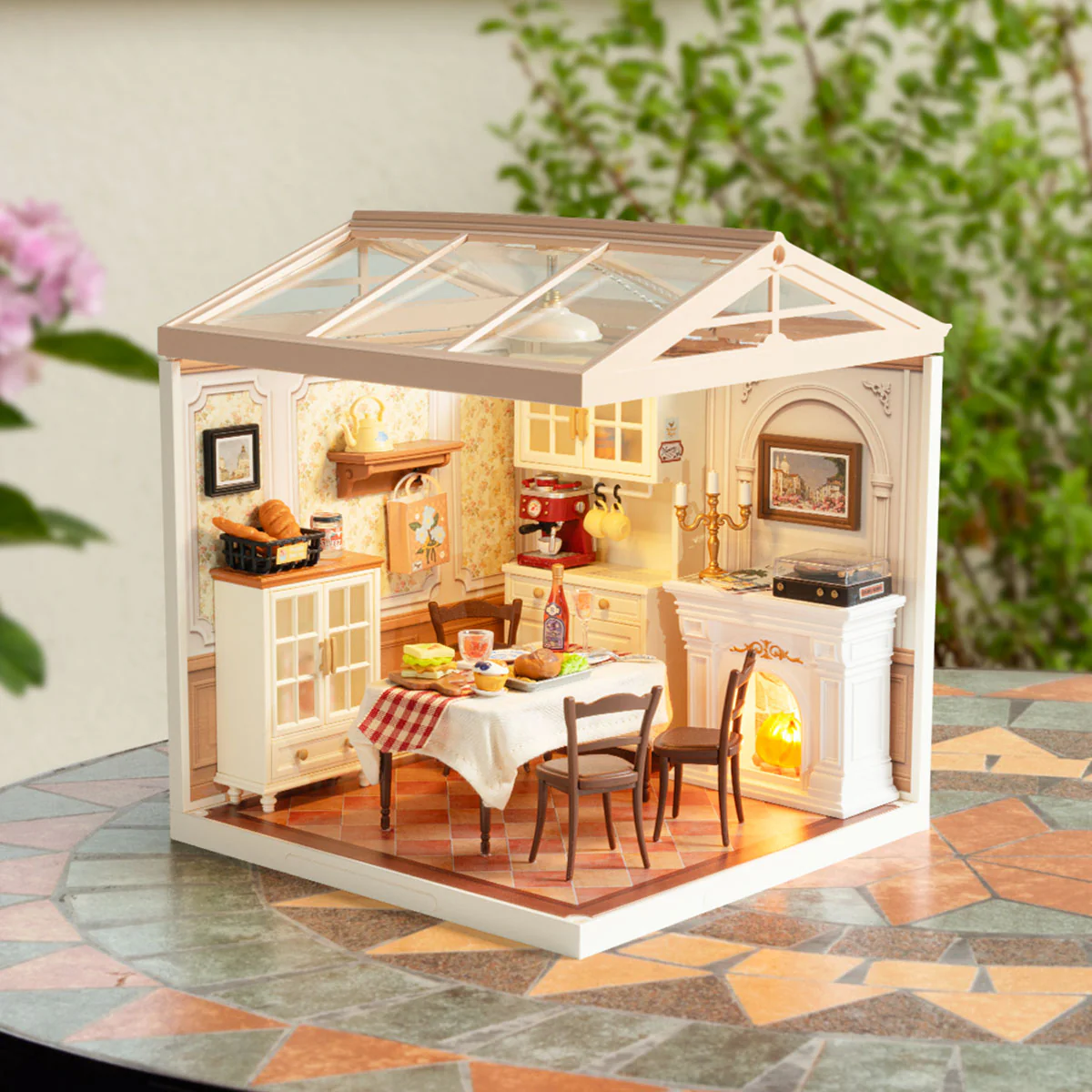 Rolife Super Creator 3 in 1 L Shape DIY Miniature House - Image 7